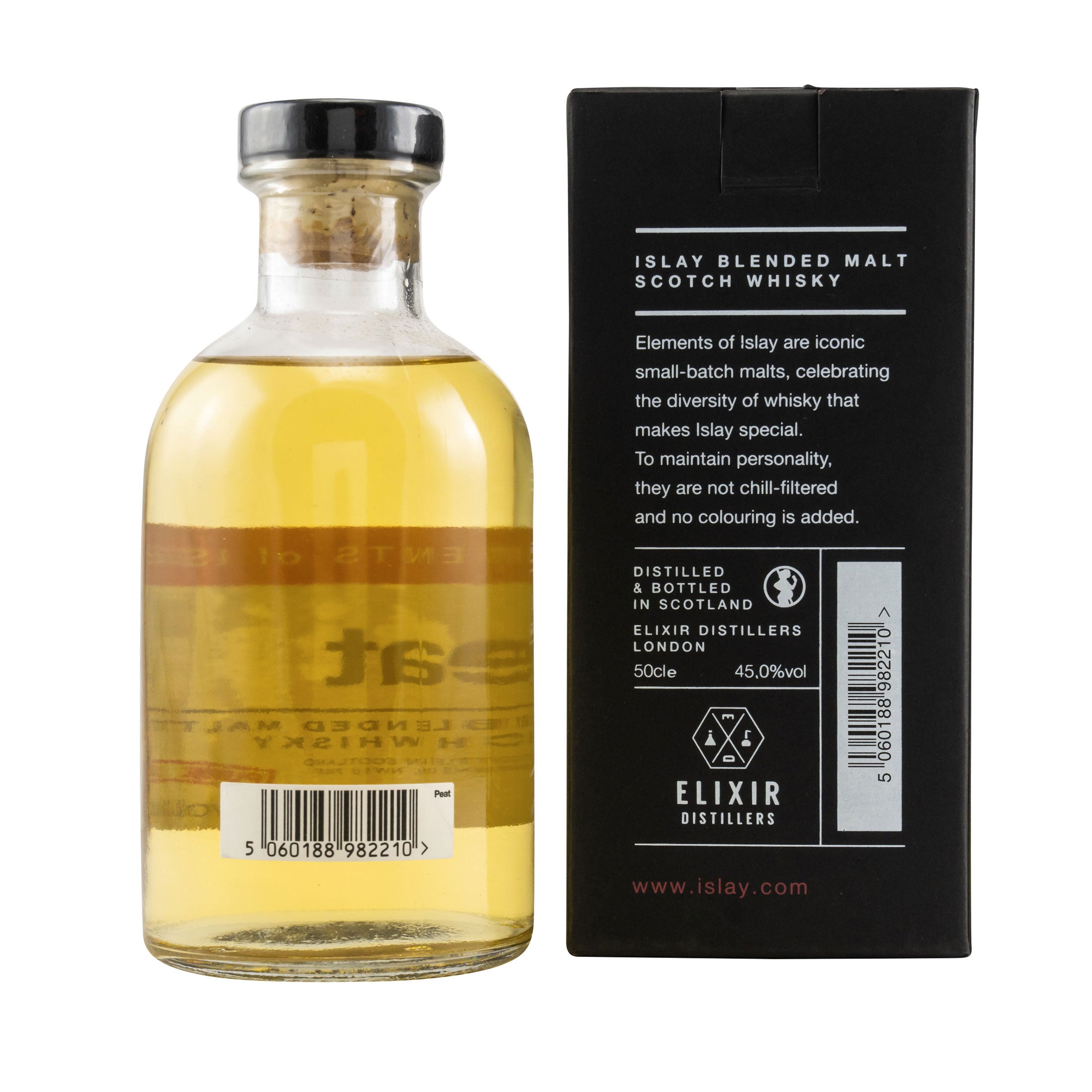 Elements of Islay - Peat Pure Islay 45% - mit GP