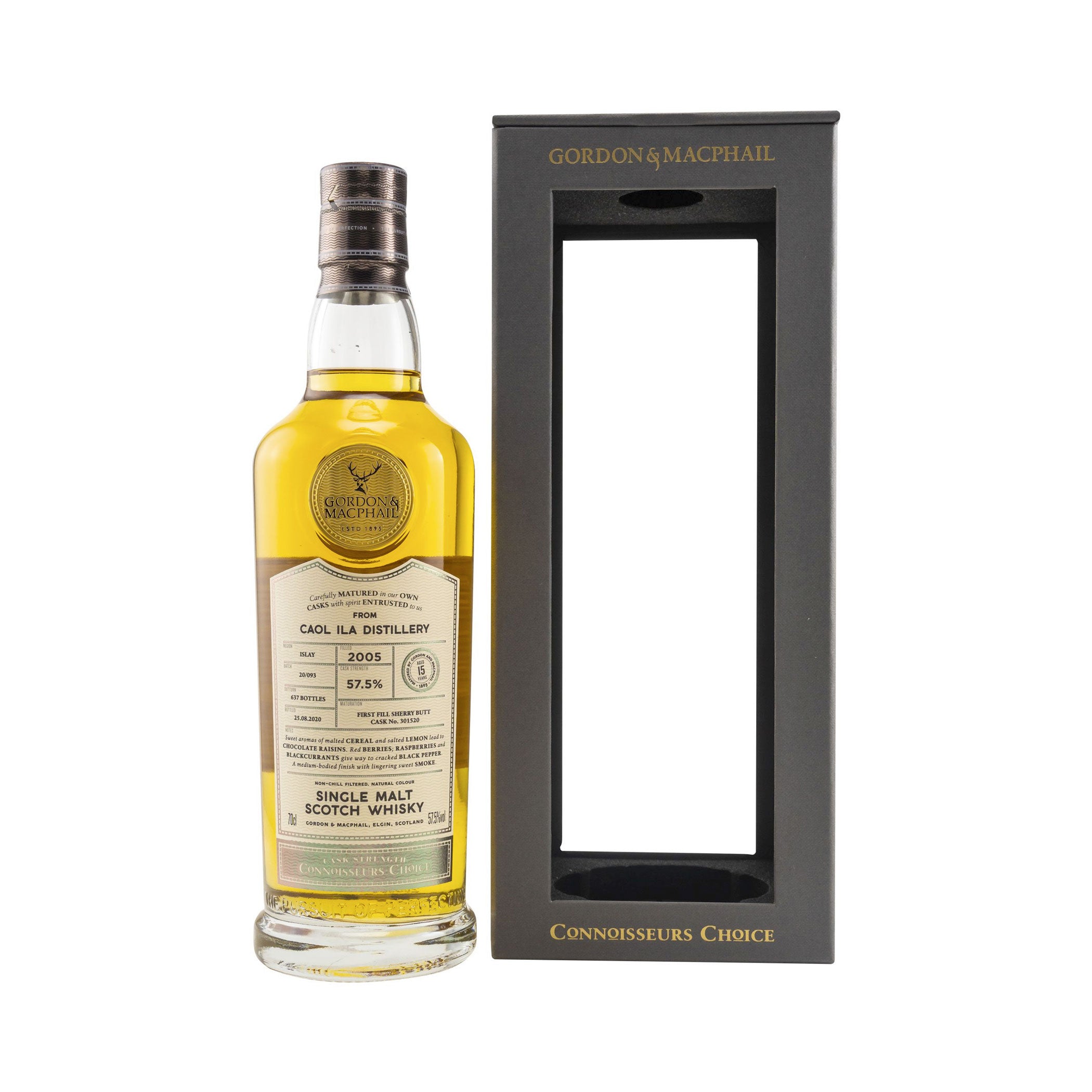 Caol Ila 2005/2020 Peated Gordon & MacPhail Connoisseurs Choice CS NEW RANGE
