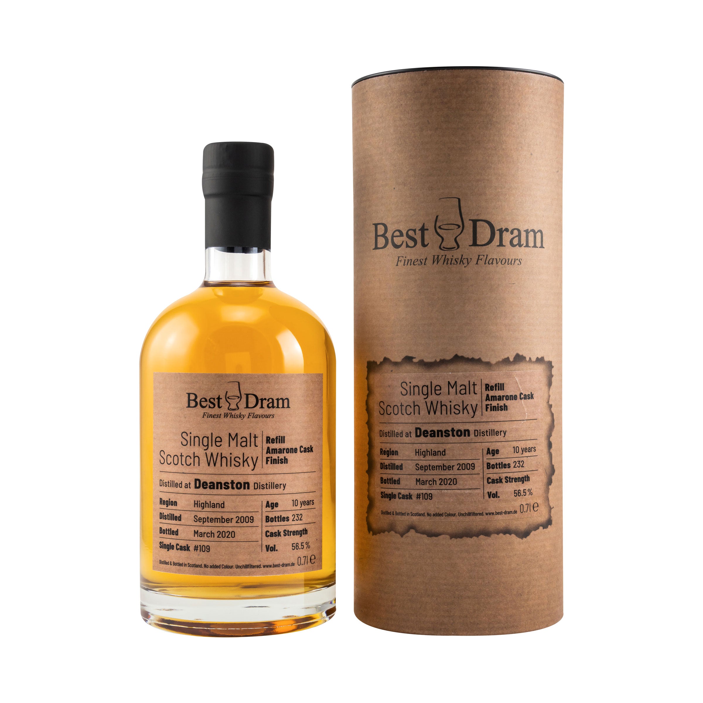 Deanston 2009/2020 - 10 Jahre - Best Dram - Amarone Finish