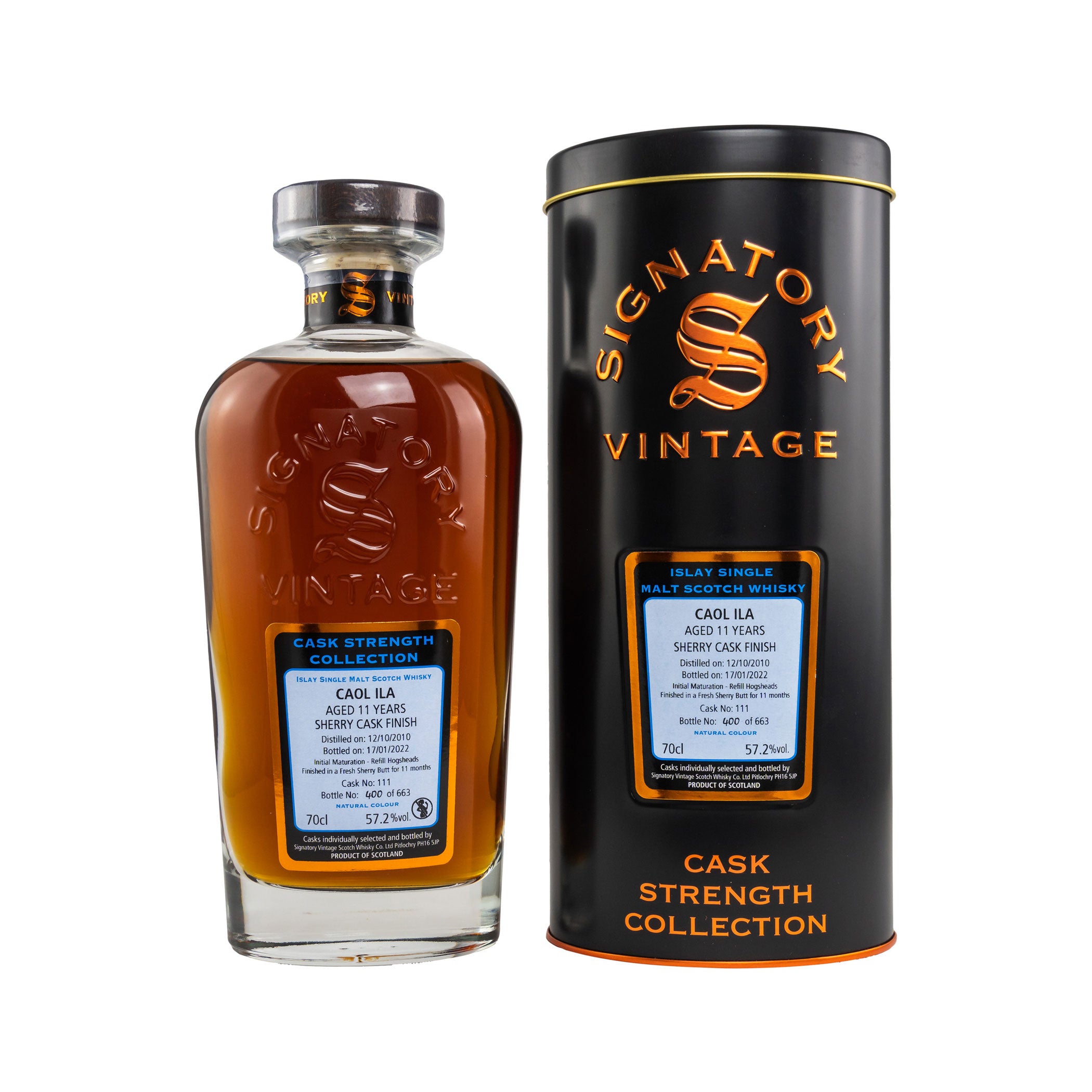 Caol Ila 2010/2022 Signatory Vintage   CS #111