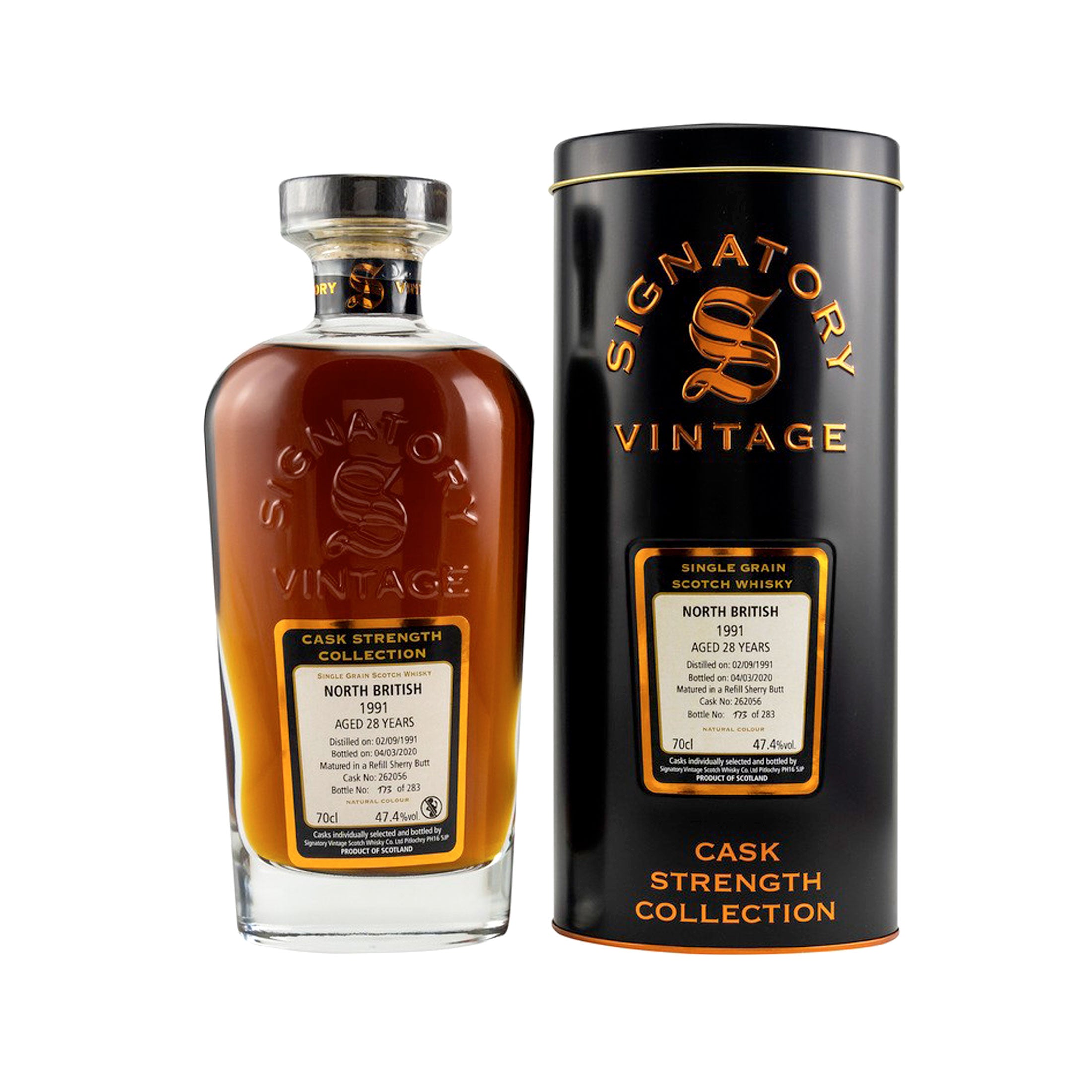 North British 1991/2020 - Signatory Vintage Cask Strength Selection