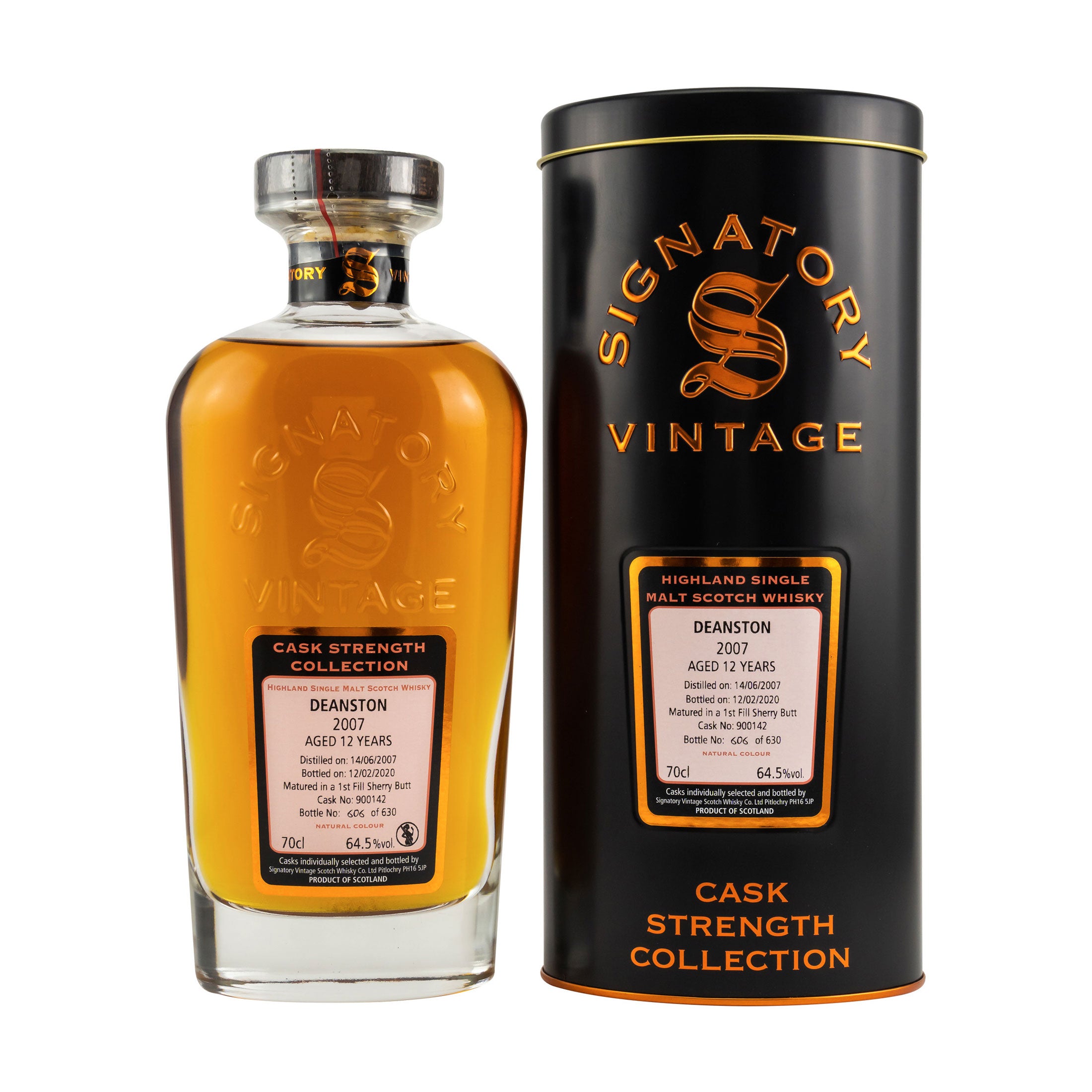 Deanston 2007/2020 Signatory CS #900142