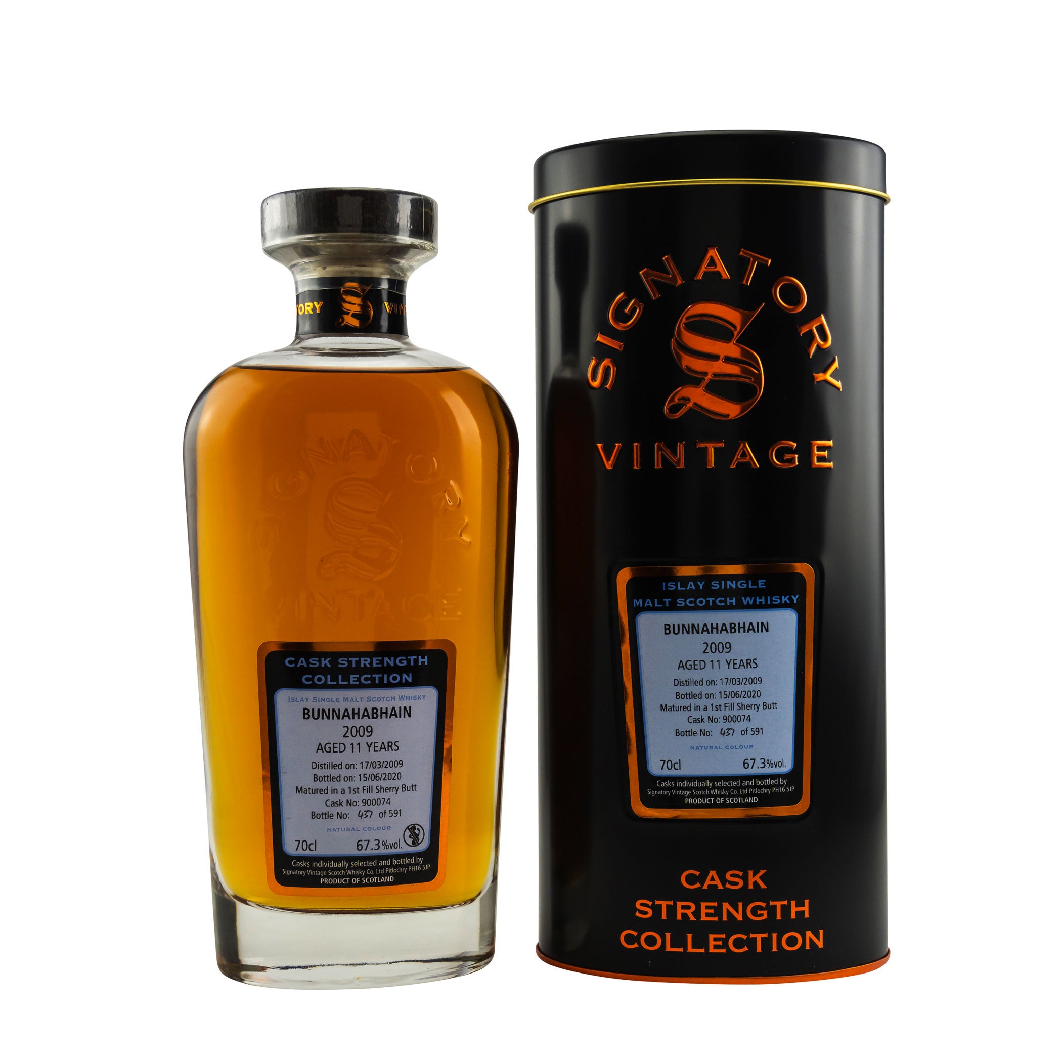 Bunnahabhain 2009/2020 Signatory CS #900074