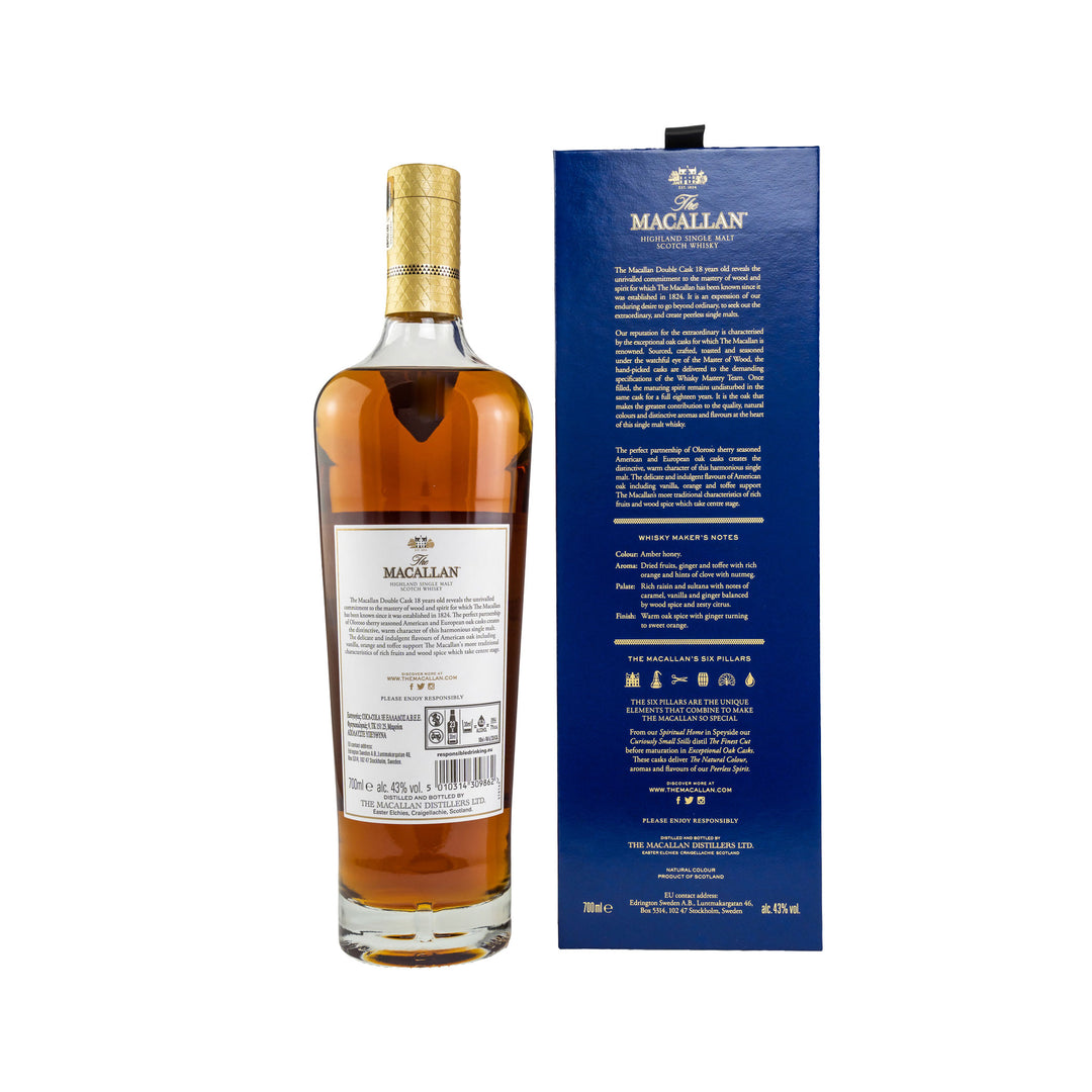 Macallan 18 Year Old Double Cask - 2021 Release