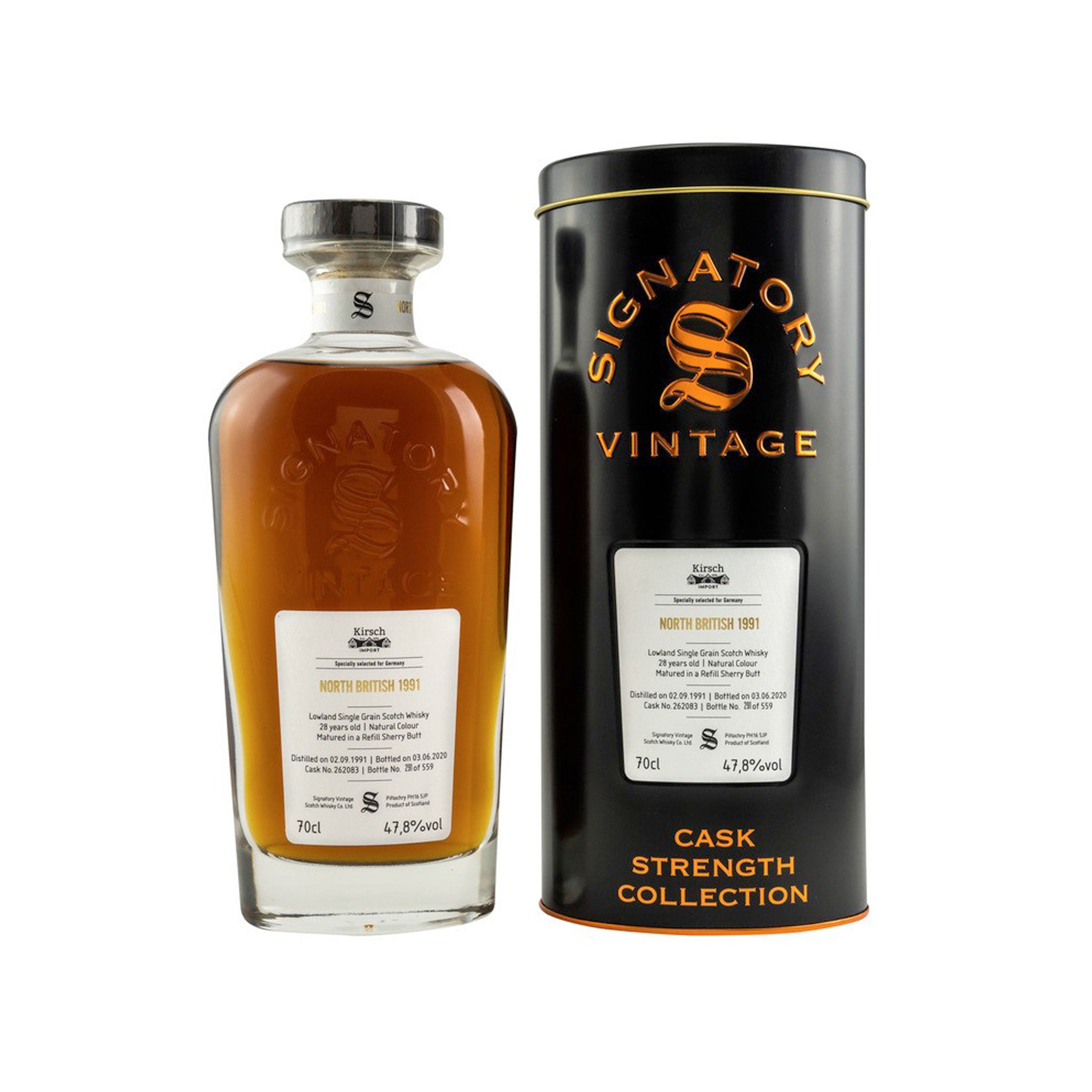 North British 1991/2020 Signatory Cask Strength #262083