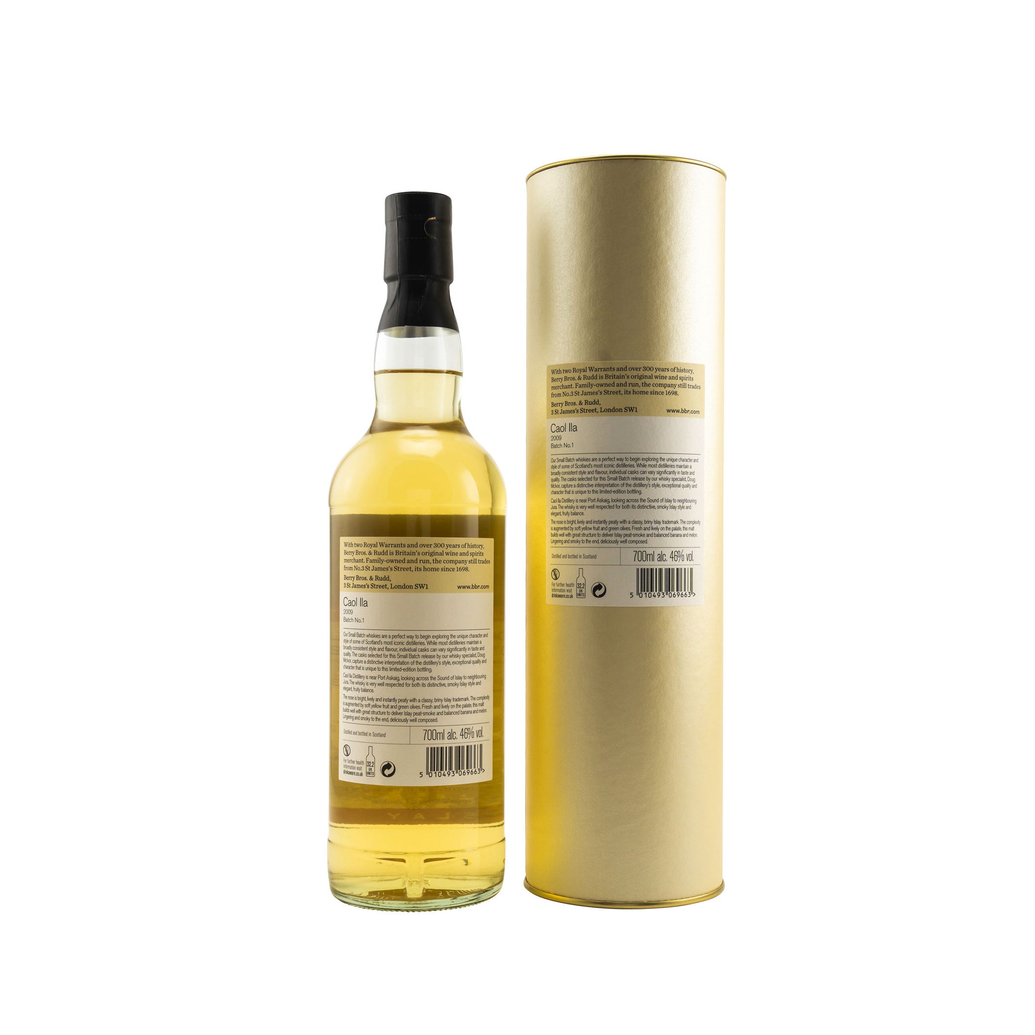 Caol Ila 2009/2020 - 10 Jahre - Small Batch (Berry Bros & Rudd)