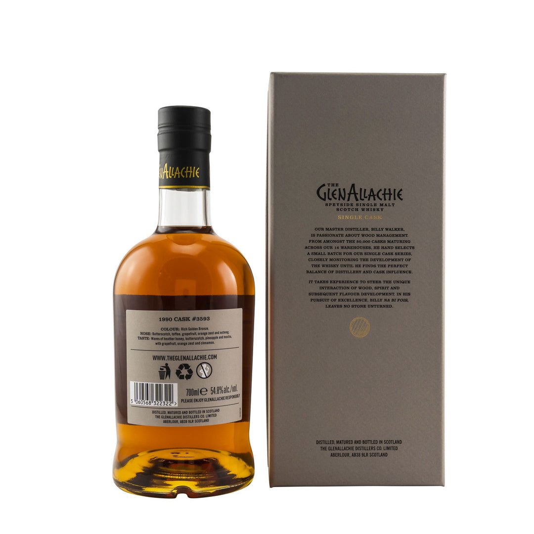 GlenAllachie Virgin Oak Barrel 1990/2020 - 30 Years Old #3593