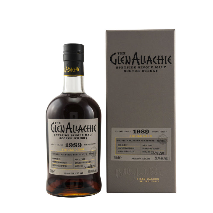 GlenAllachie Pedro Ximénez Hogshead 1989/2020 - 31 Years Old 