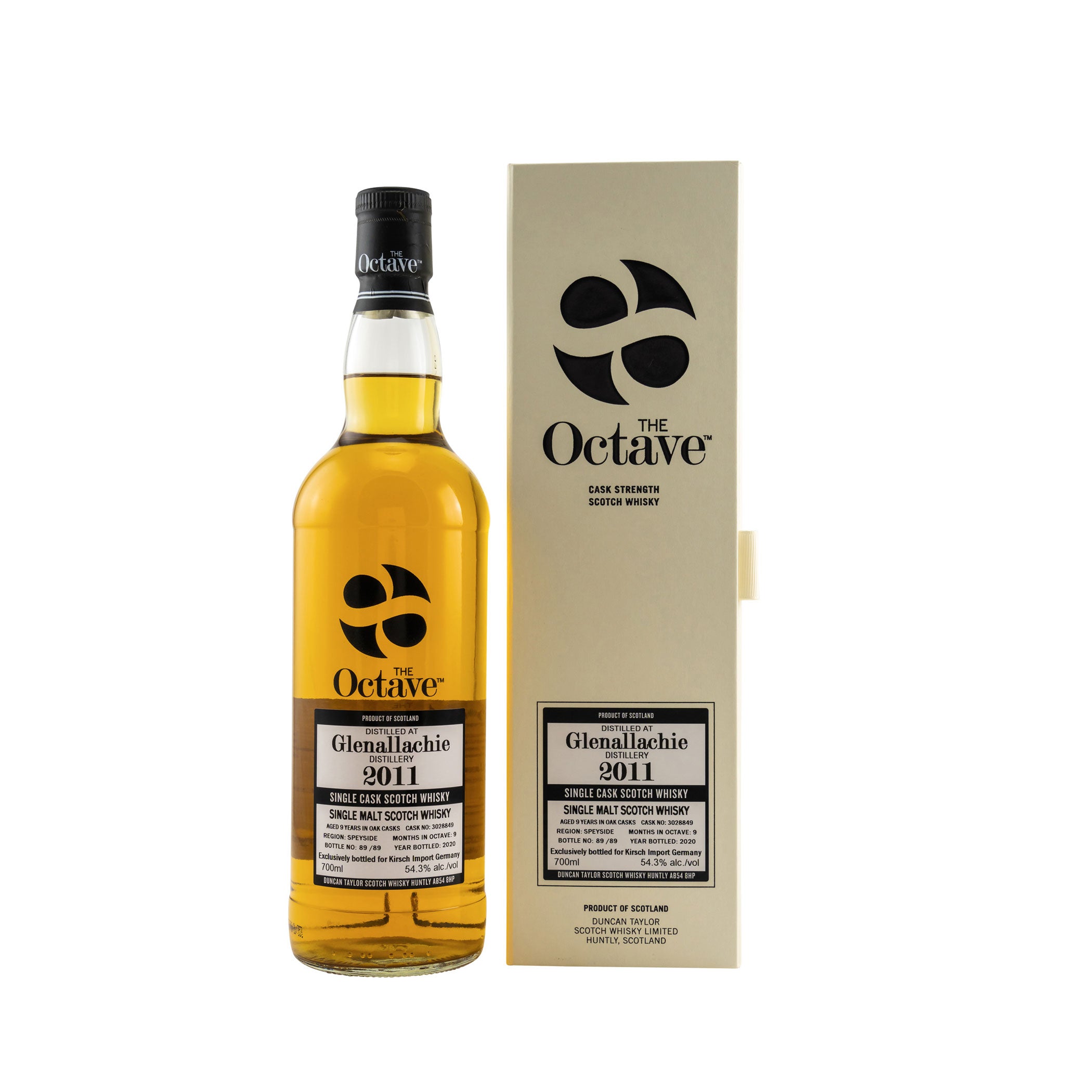 Glenallachie 2011/2020 - 9 Jahre -The Octave Cask #3028849 - KIRSCH EXCLUSIVE (Duncan Taylor)