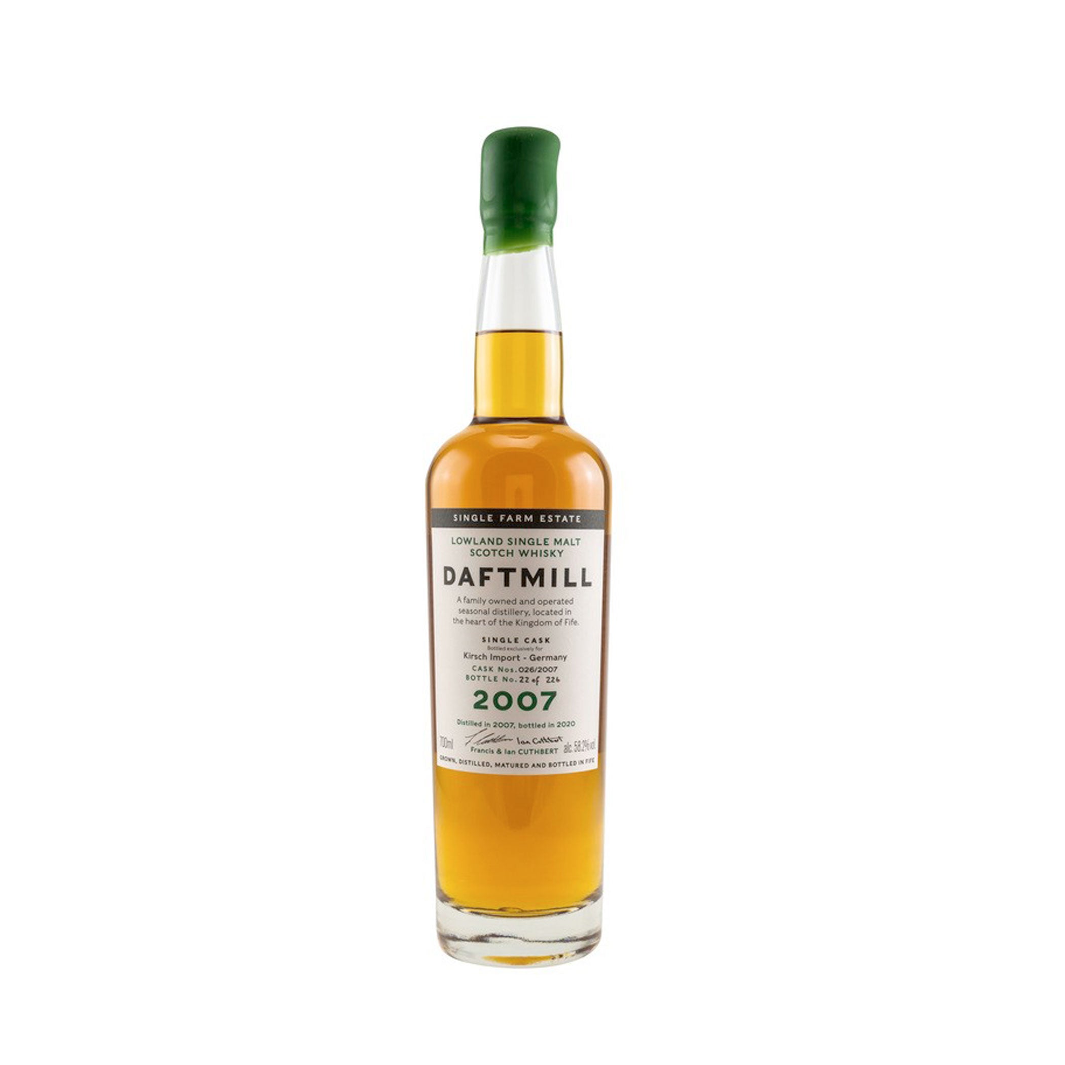 Daftmill Single Cask  2007/2020 #26/2007