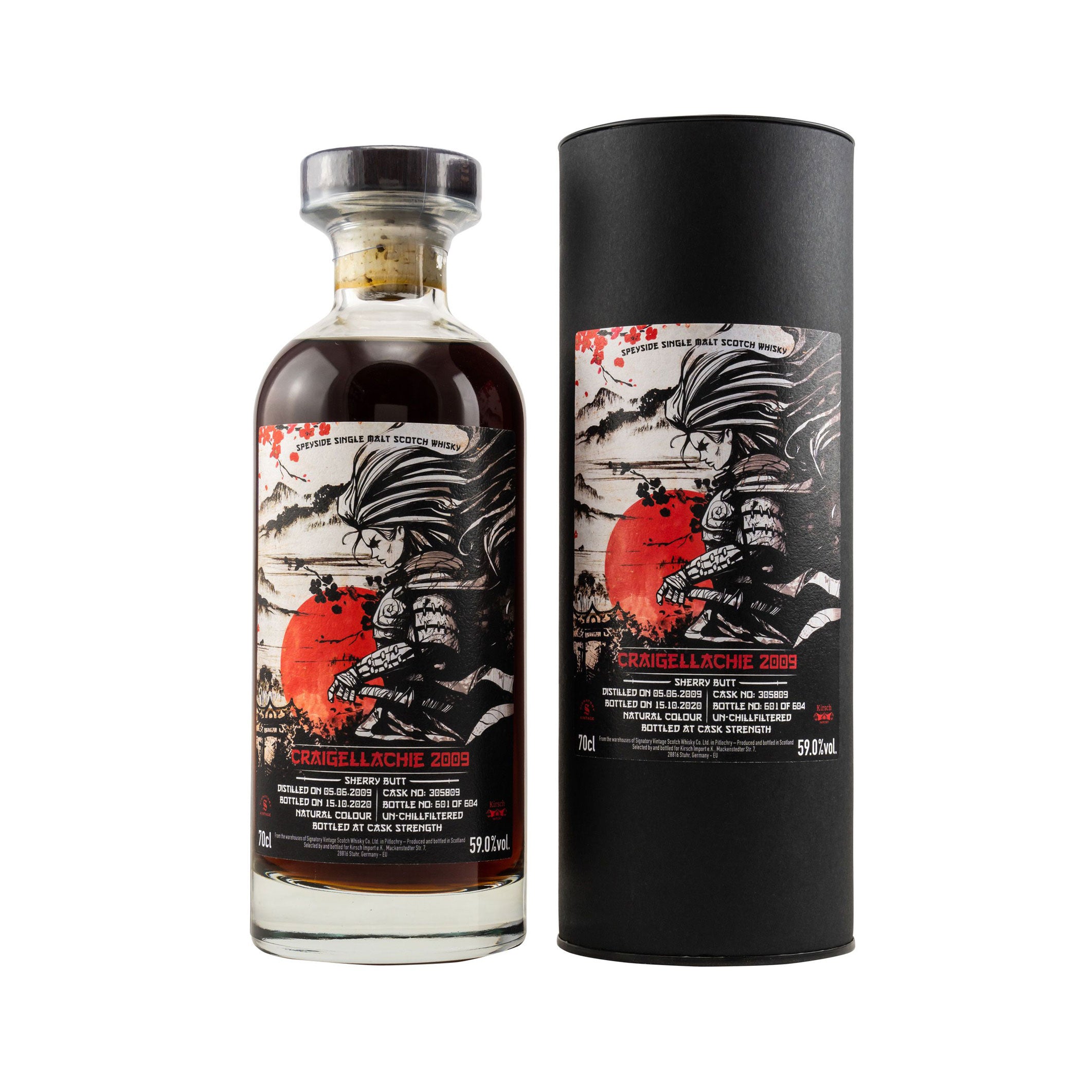 Verstärkung für die Signatory Vintage „Samurai“ Single Casks