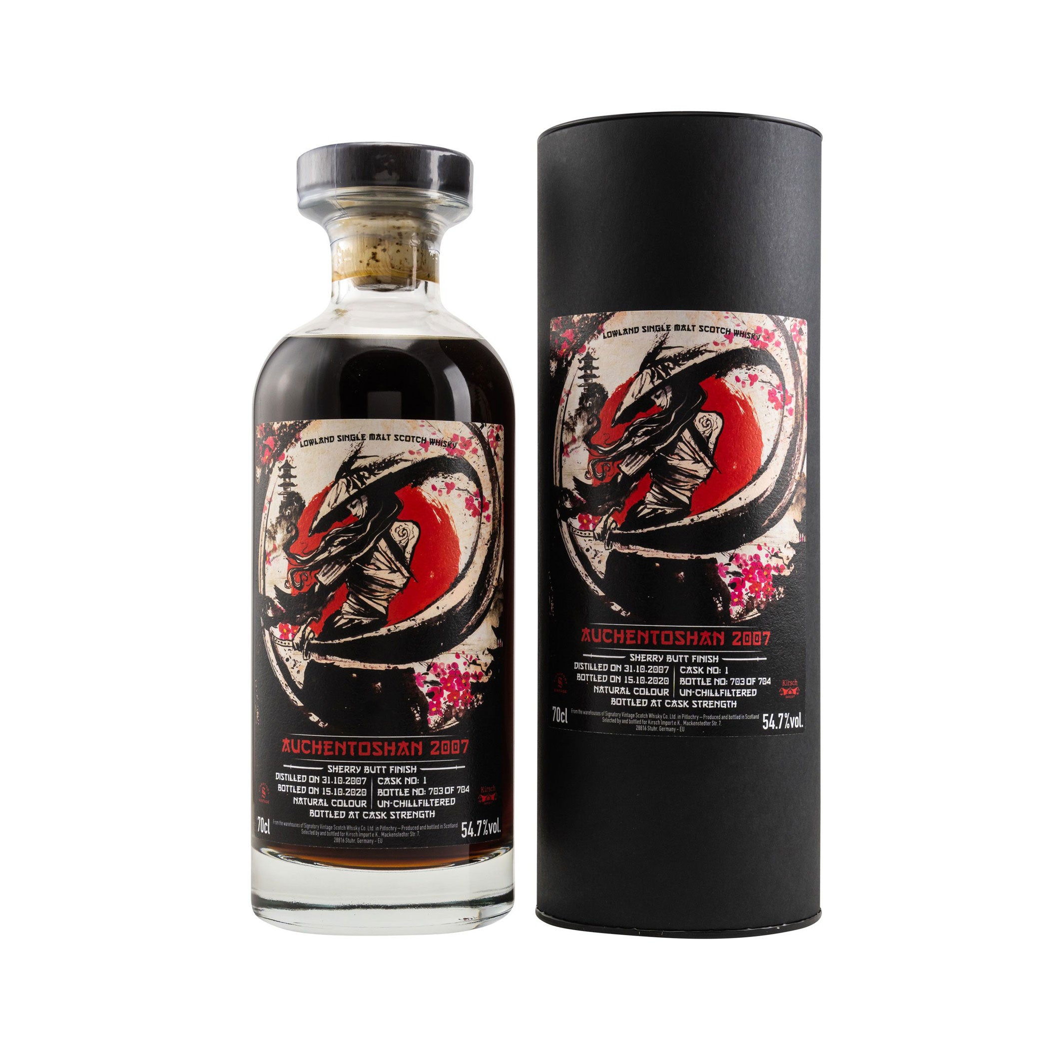 Verstärkung für die Signatory Vintage „Samurai“ Single Casks
