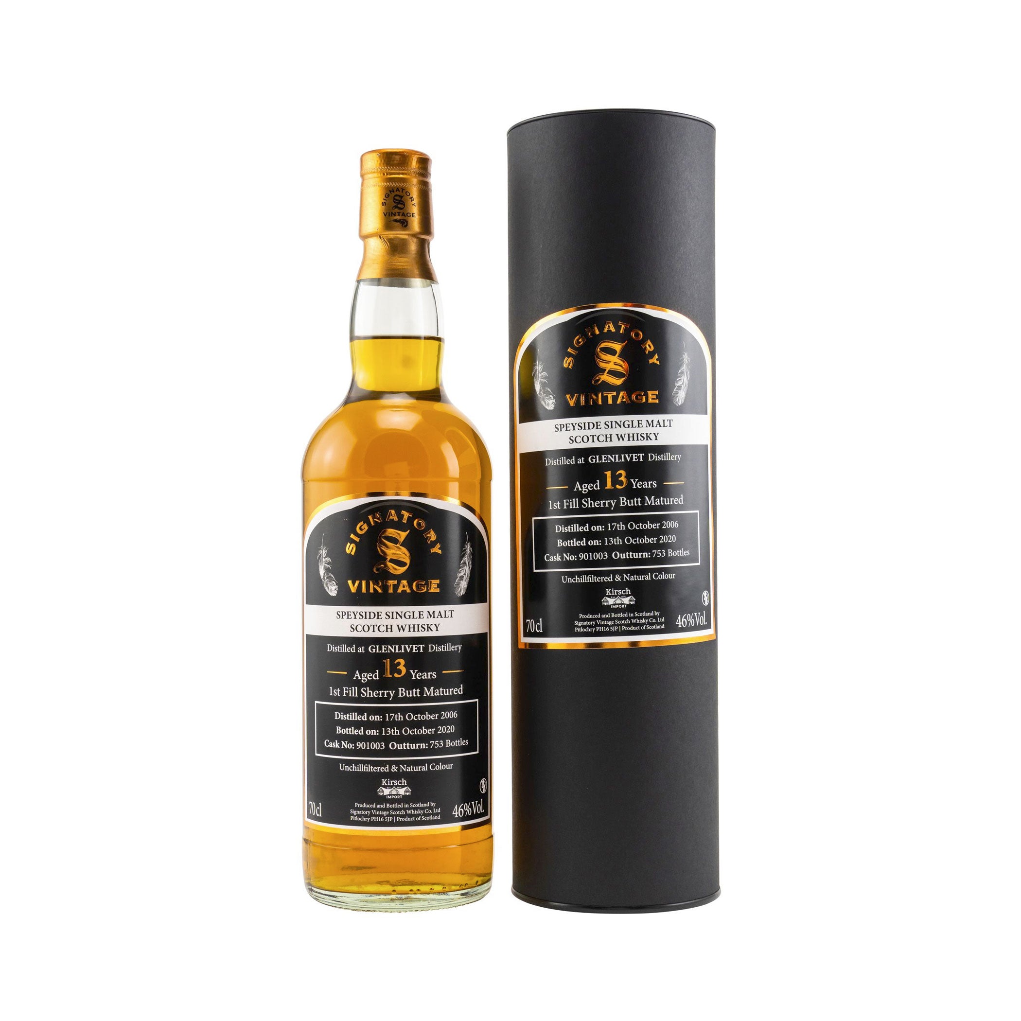 Glenlivet 2006/2020 - 13 Jahre -Sig #901003 Kirsch