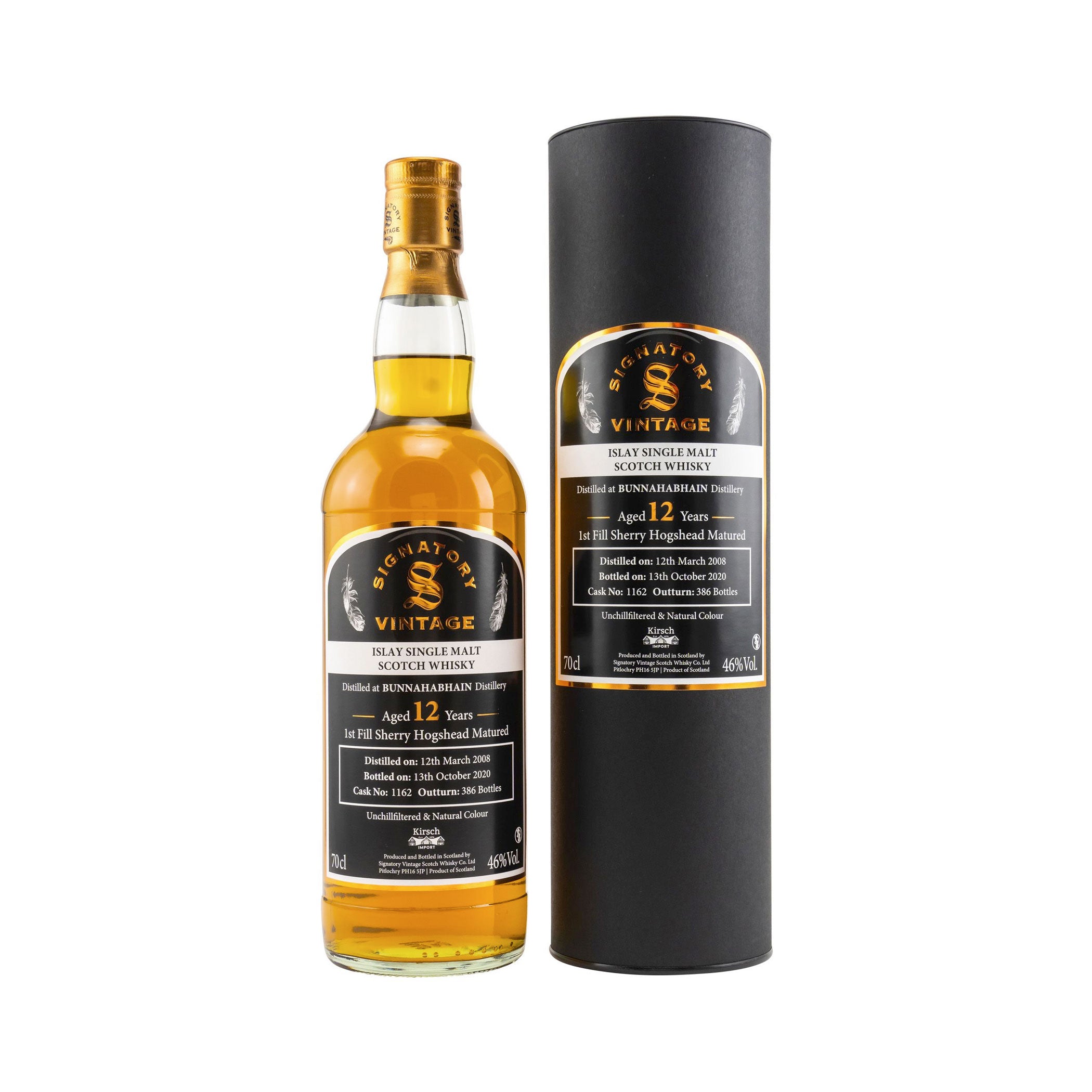 Bunnahabhain 2008/2020 - Sig #1162 Kirsch
