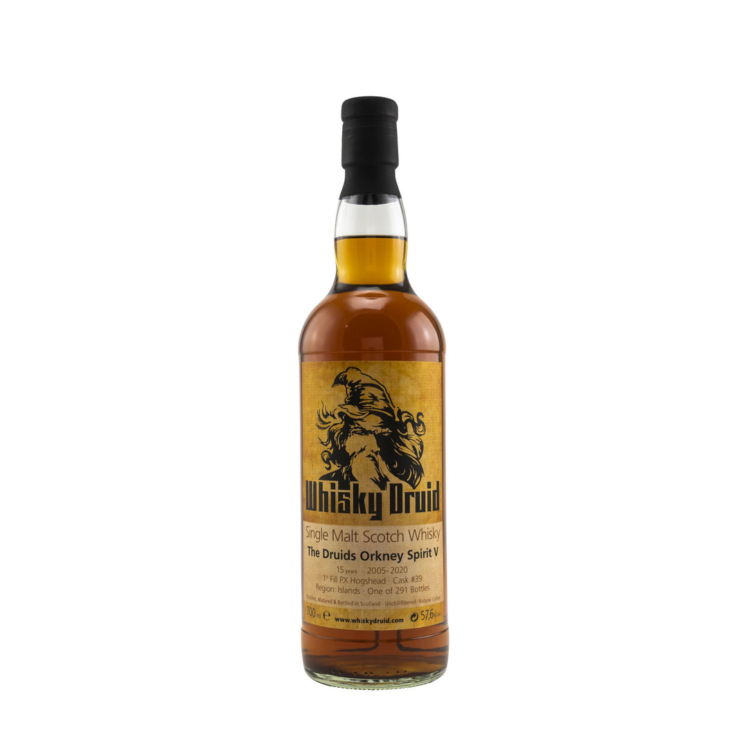 Druids Orkney Spirit V - 15 Jahre -1st Fill PX Sherry Hogshead -Whisky Druid