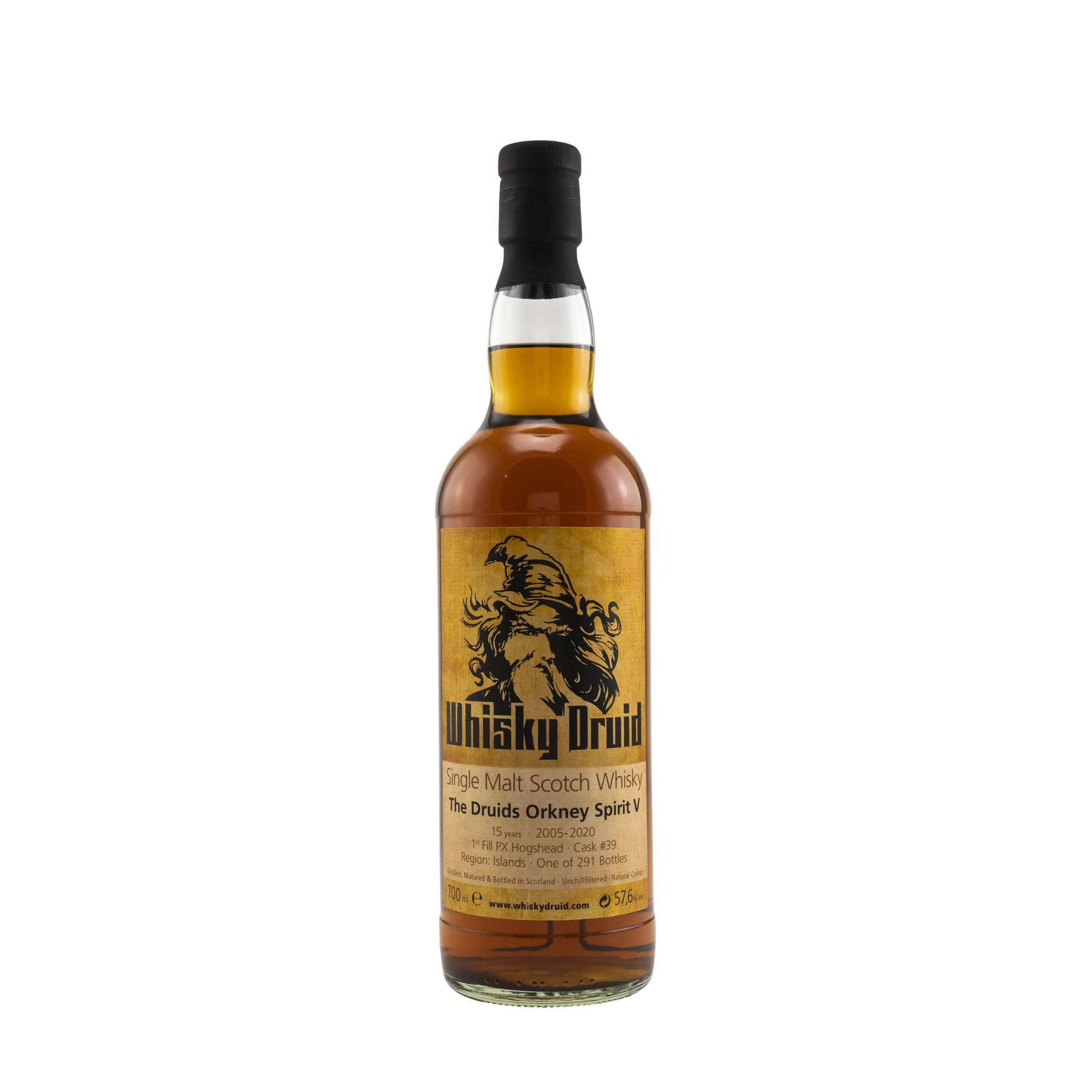 Druids Orkney Spirit V - 15 Jahre -1st Fill PX Sherry Hogshead -Whisky Druid