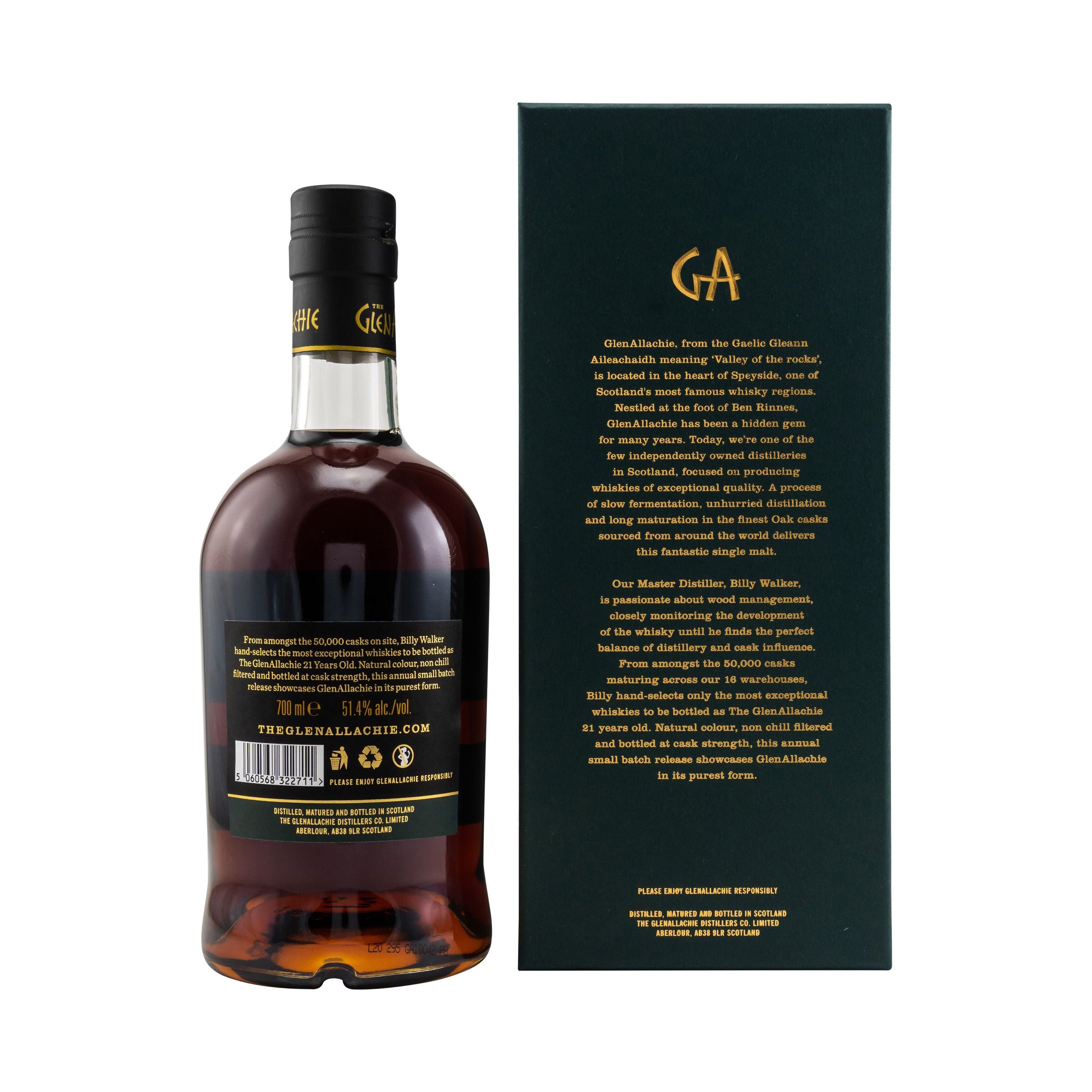 GlenAllachie 21 y.o. Batch 1