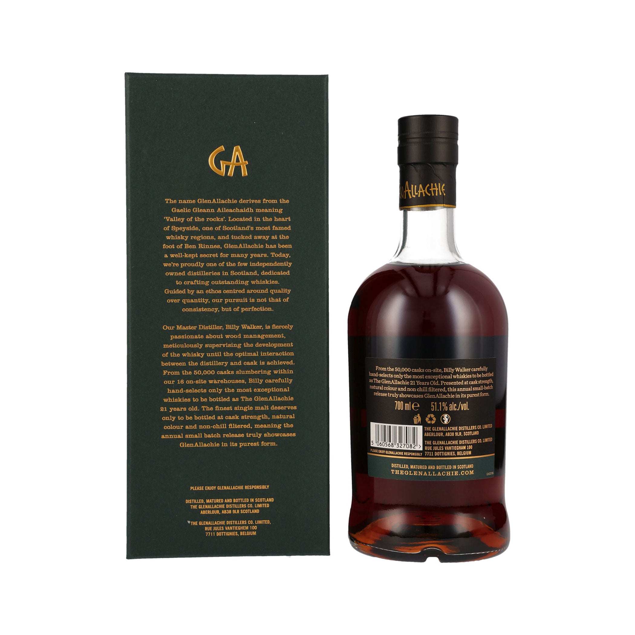 GlenAllachie 21 Jahre - Batch 4  - Speyside Single Malt Scotch Whisky