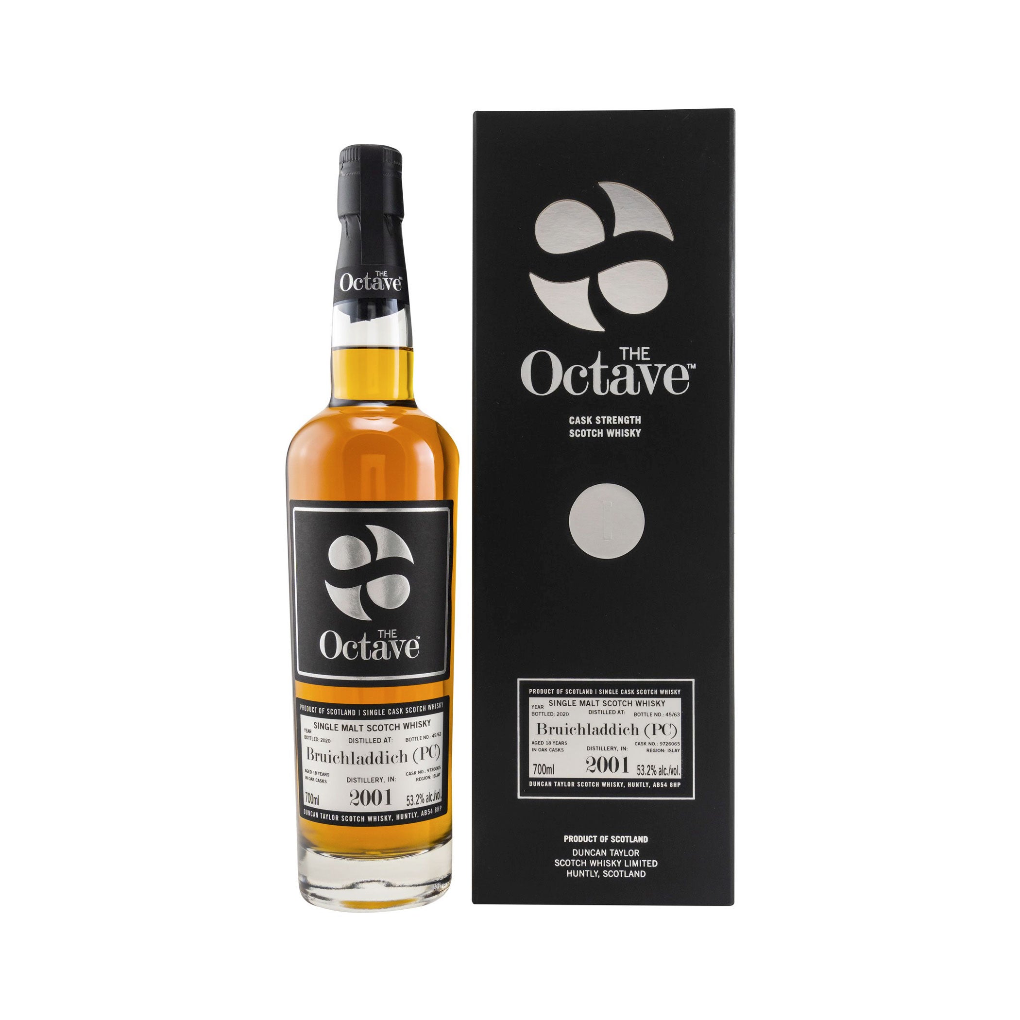 Bruichladdich (PC) 2001/2020 - 18 Jahre - #9726065 - Octave Premium (Duncan Taylor)