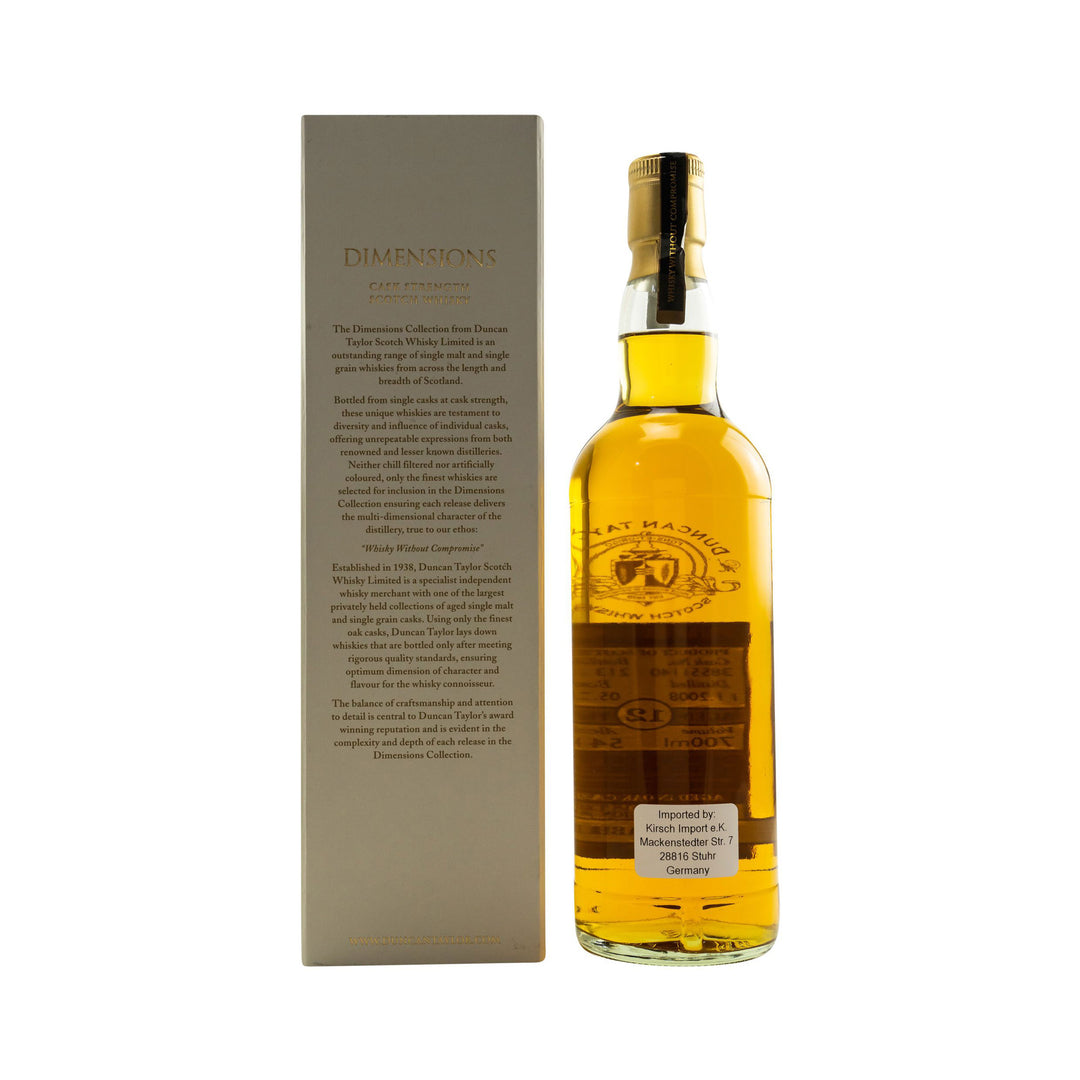 Bunnahabhain 2008/2021 - 12 Jahre - #38551140 Dimensions (Duncan Taylor)