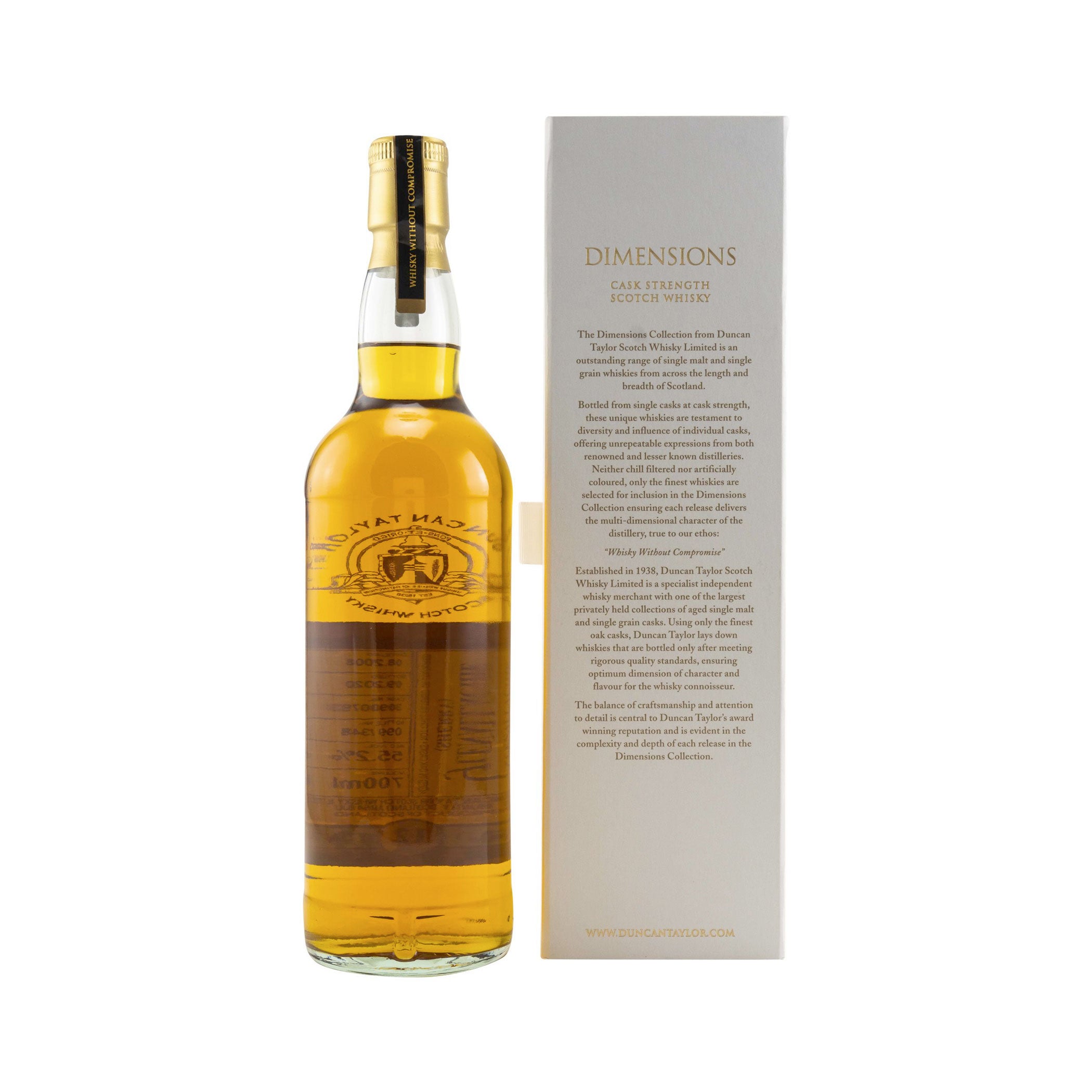 Glenallachie 2008/2020 - 12 Jahre #30900793 - Dimensions (Duncan Taylor)