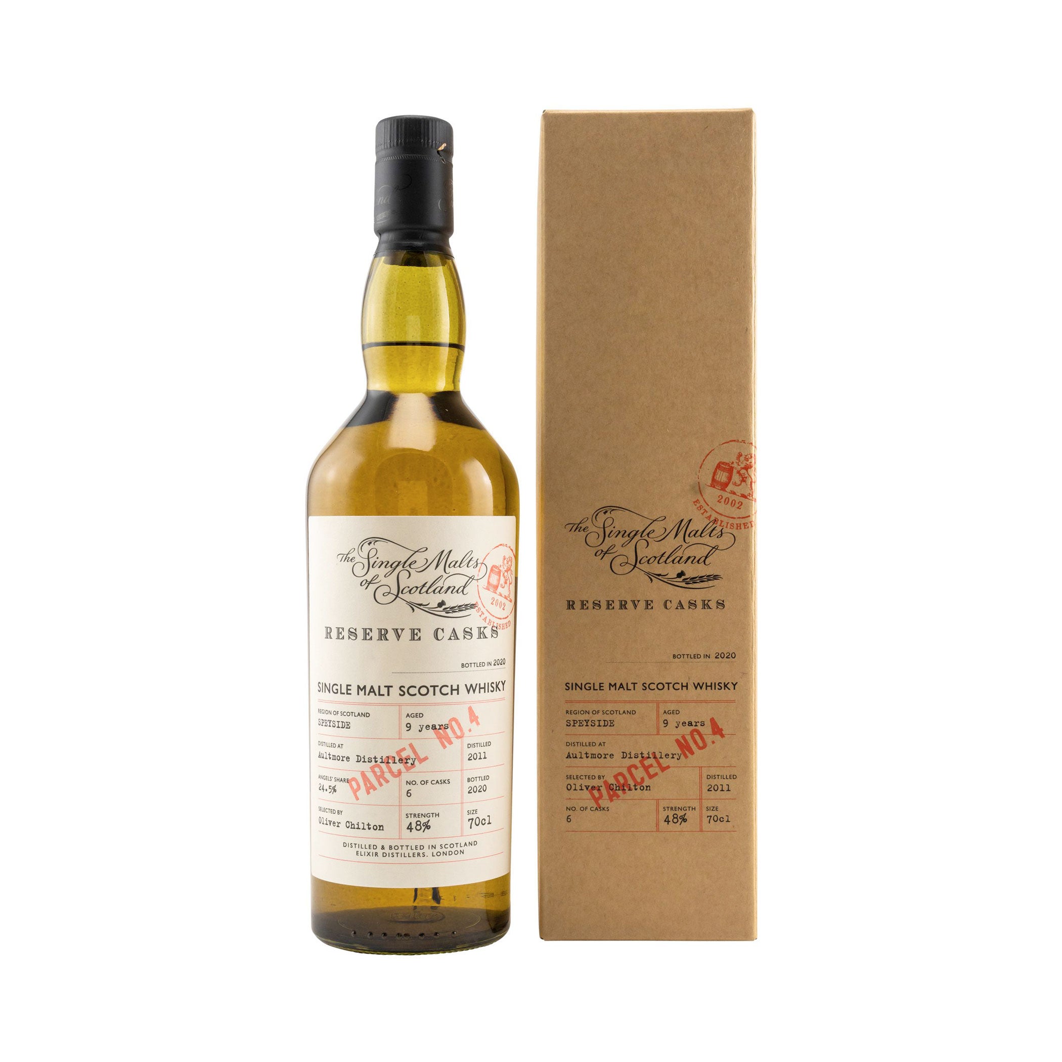 Aultmore 2011/2020 - 9 Jahre - Reserve Cask Parcel 4 (SMoS)