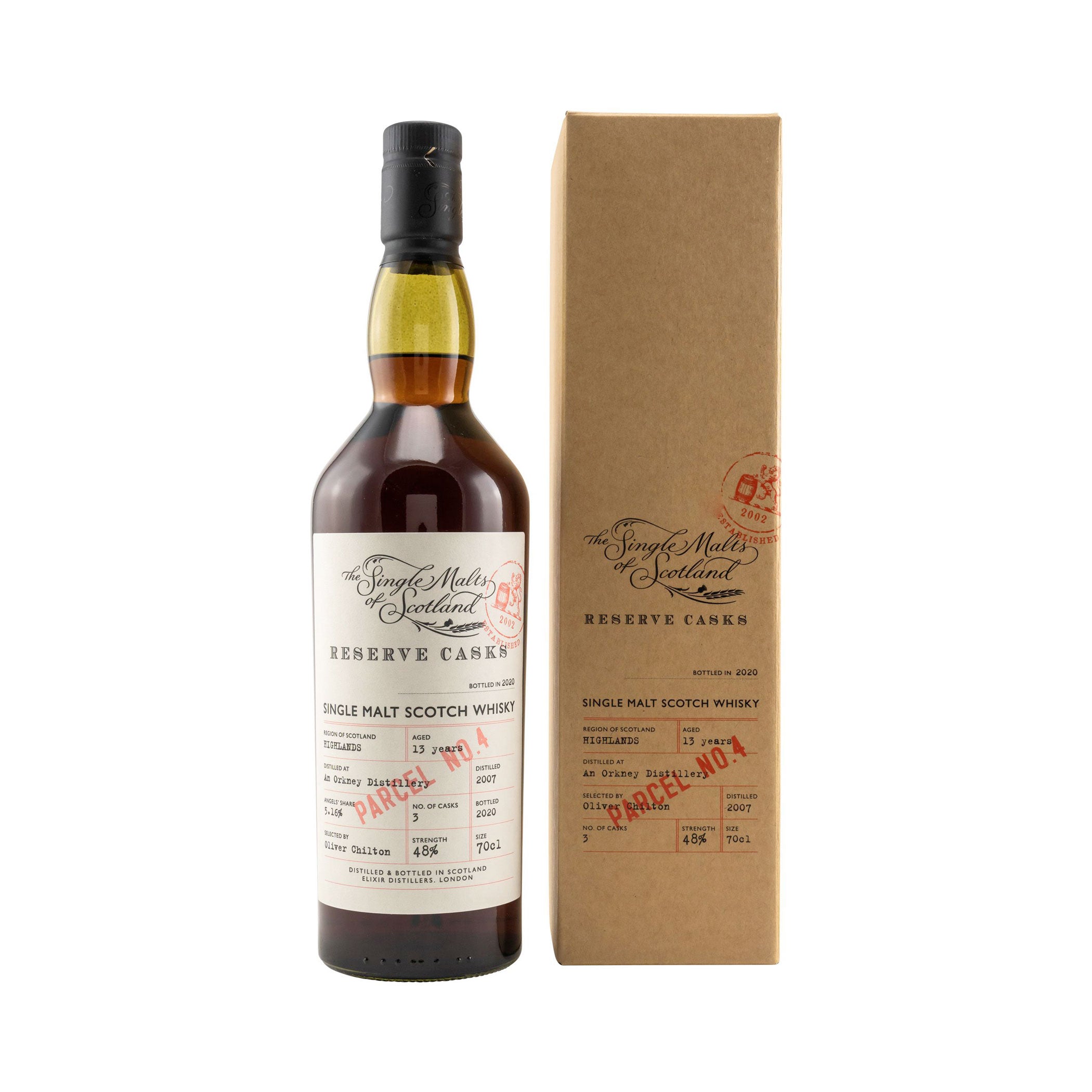Orkney 2007/2020 - 13 Jahre -Reserve Cask Parcel 4 (SMoS)