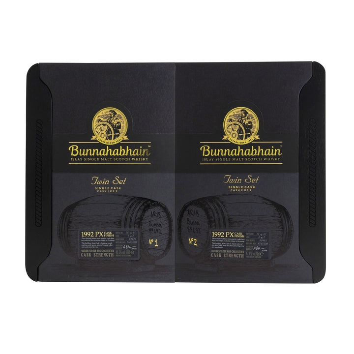 Bunnahabhain 1992/2019 PX Quarter Cask Twin Set 