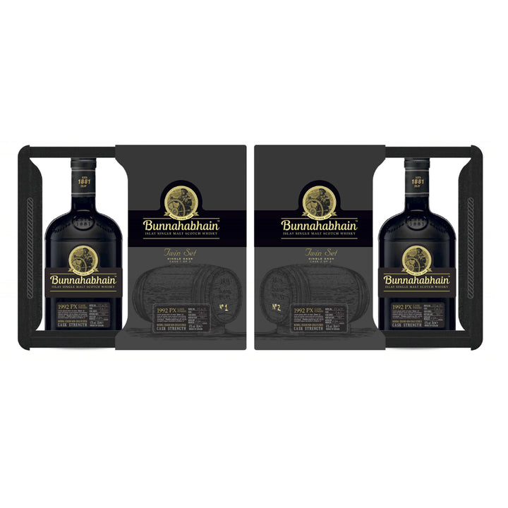 Bunnahabhain 1992/2019 PX Quarter Cask Twin Set 