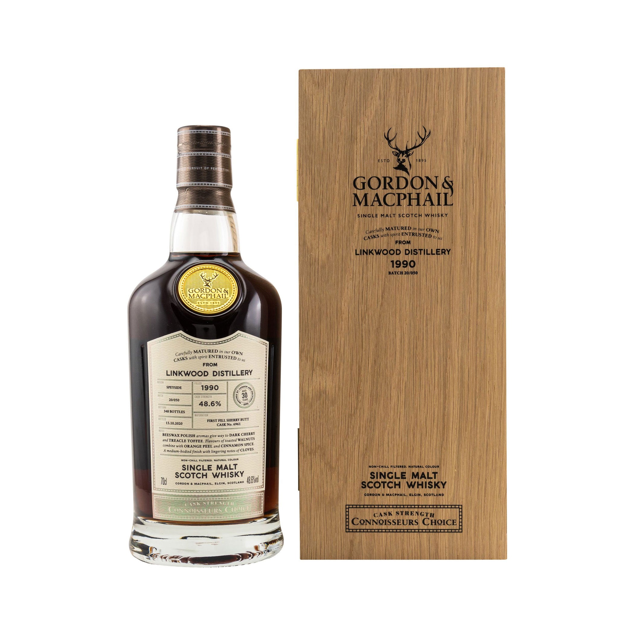 Linkwood 1990/2020 G&M CC, Batch 20/050, UPPER NEW RANGE