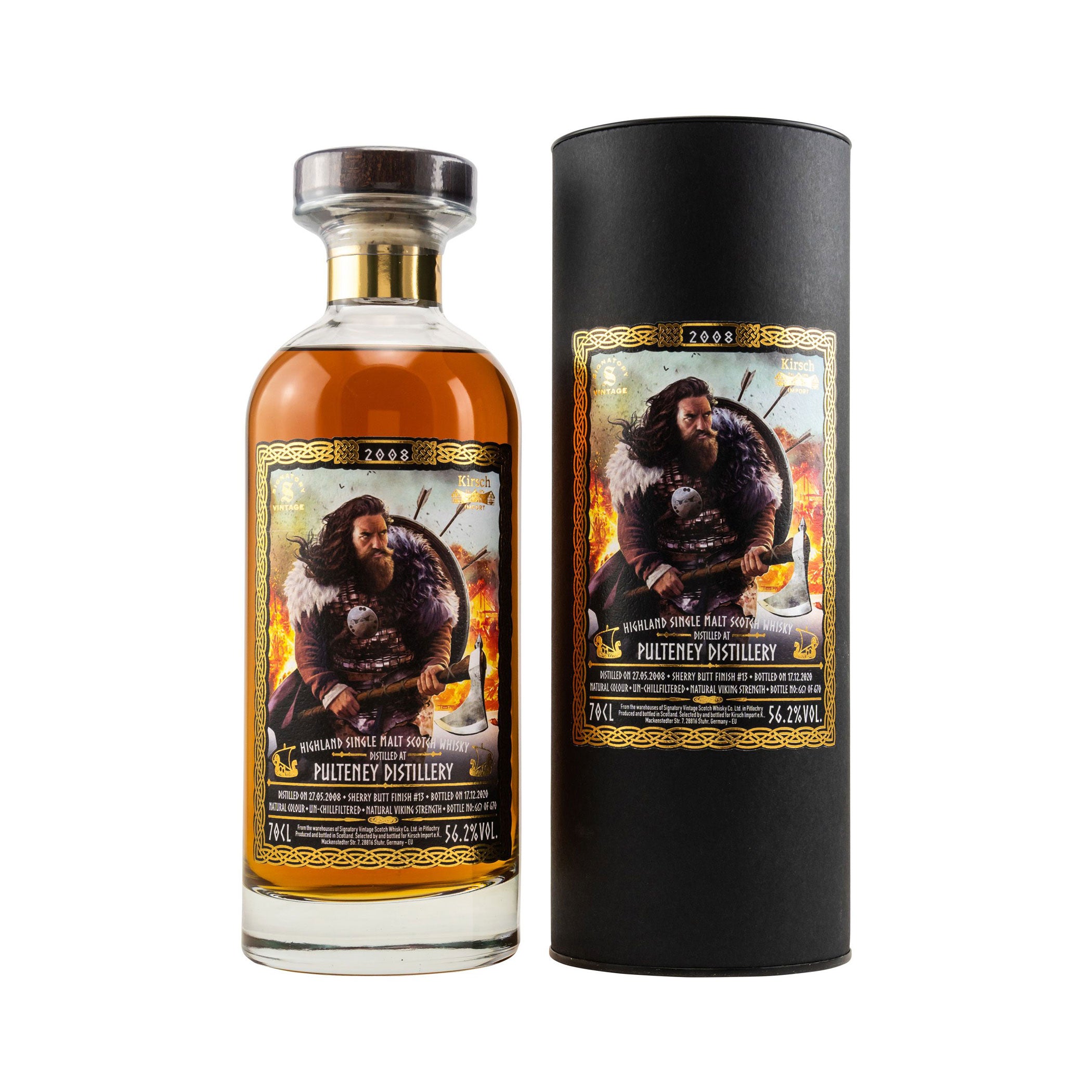 Viking Single Casks Serie (5 Fl.) von Signatory Vintage
