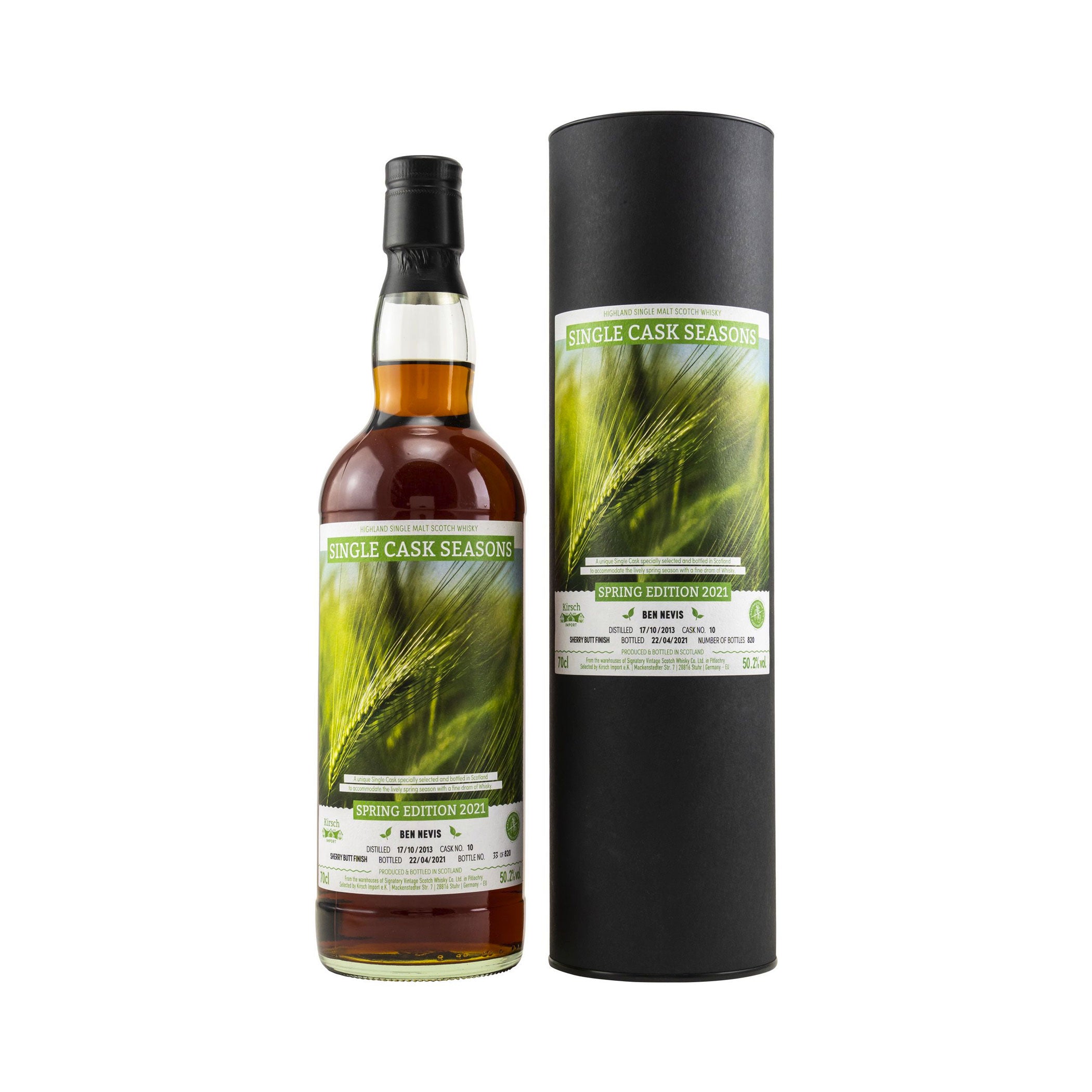 Ben Nevis 2013/2021 Single Cask Seasons Spring 2021 #10