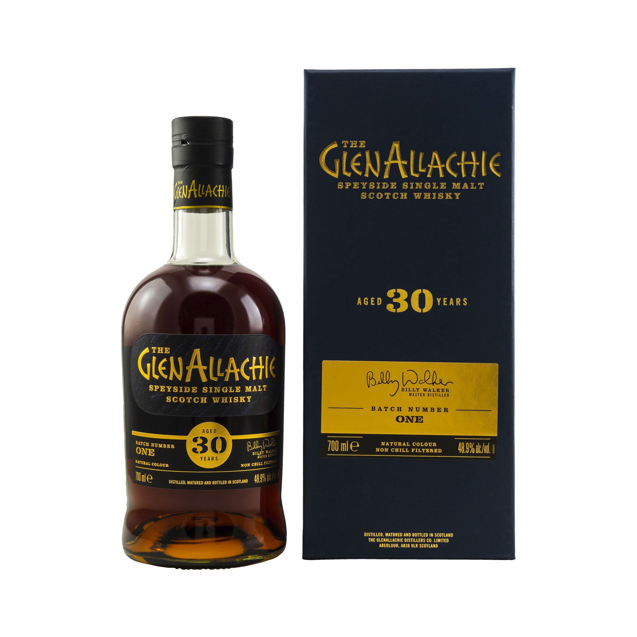 GlenAllachie 30 Jahre – Batch 1 - Speyside Single Malt Scotch Whisky