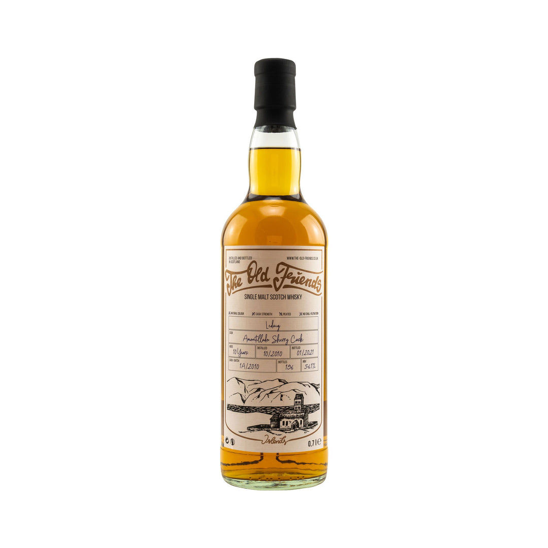 Ledaig 2010/2021 - 10 Years Old - #1A/2010 (The Old Friends)