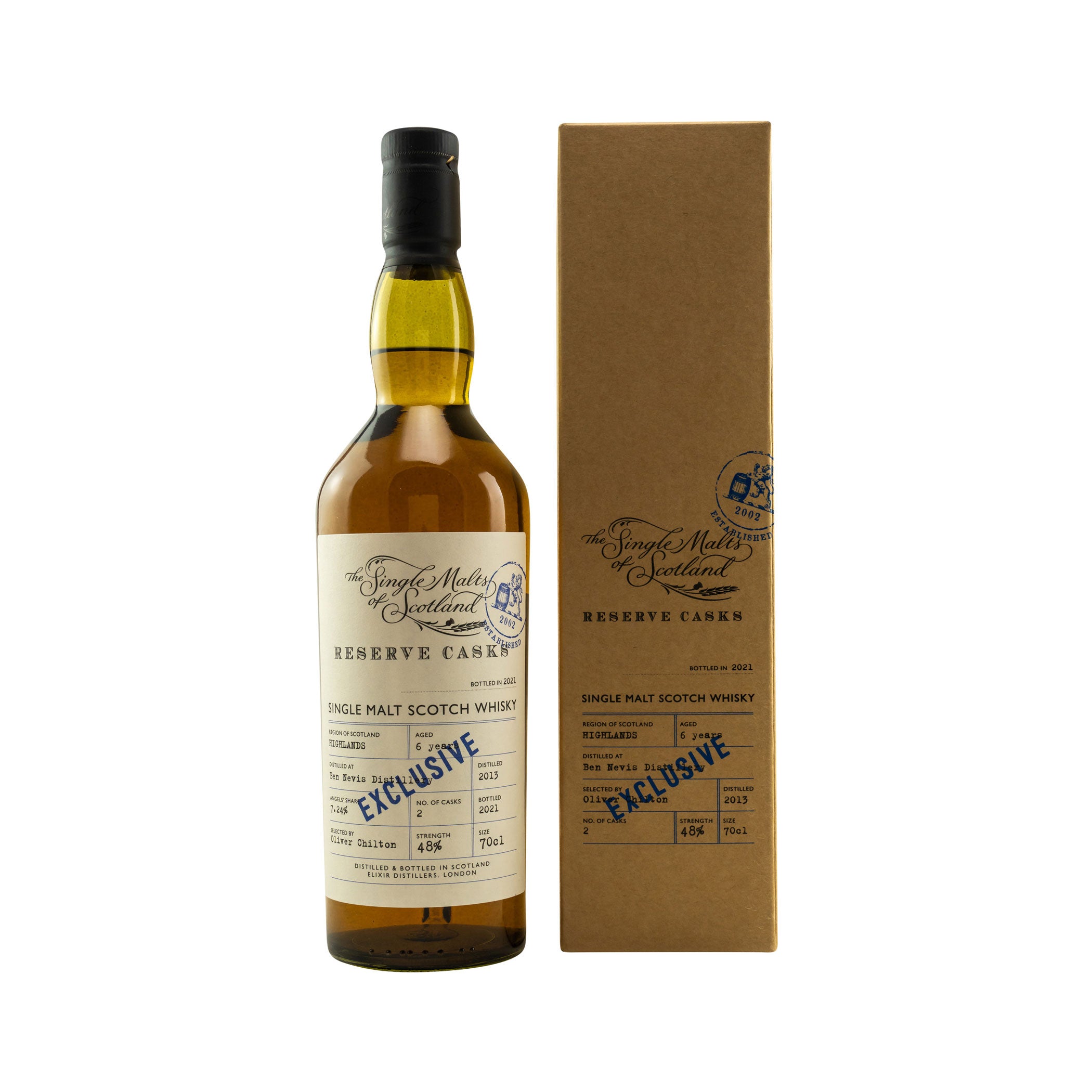 Ben Nevis 2013/2021 - 6 Years Old - Reserve Cask Cherry