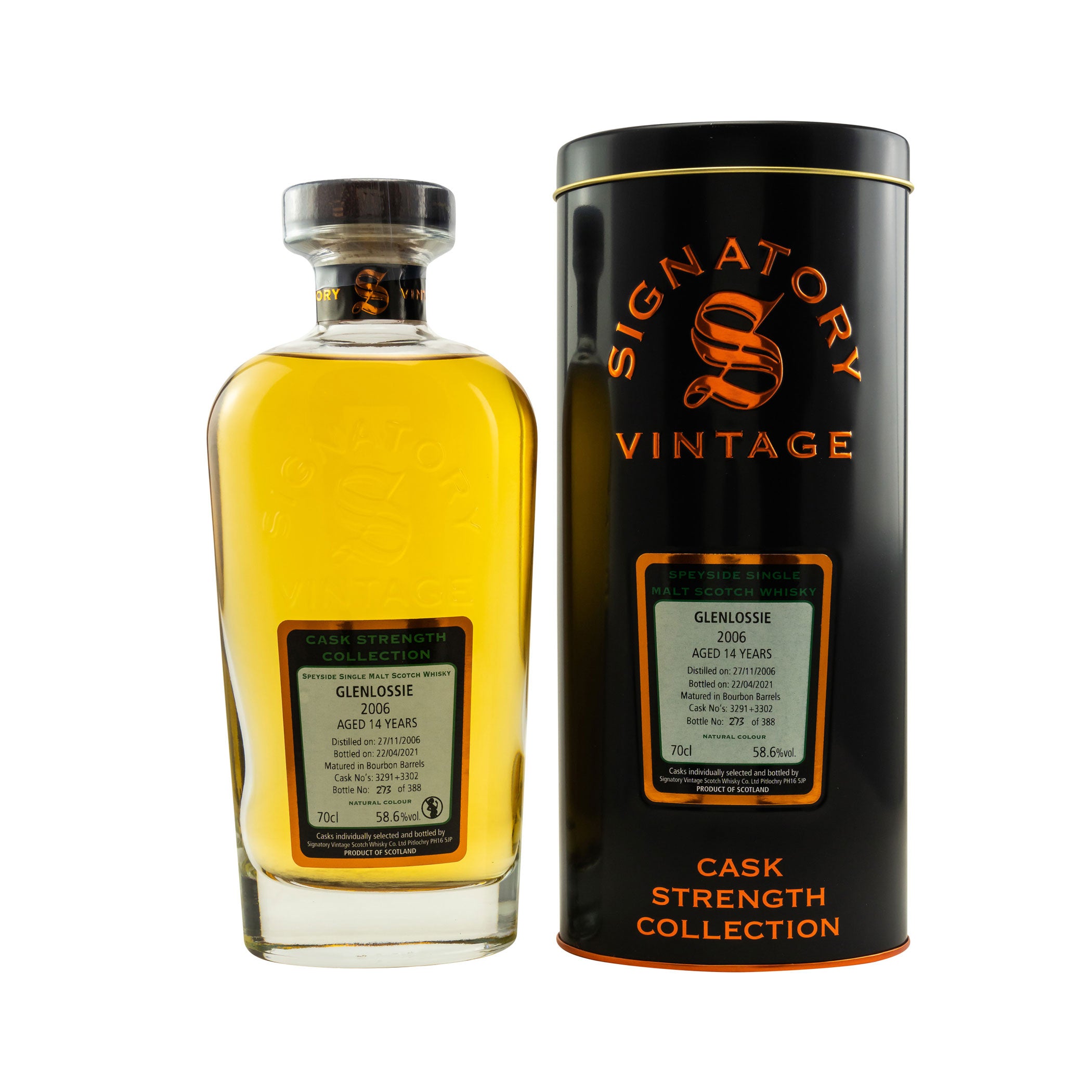 Glenlossie 2006/2021 Sig CS #3291+3302