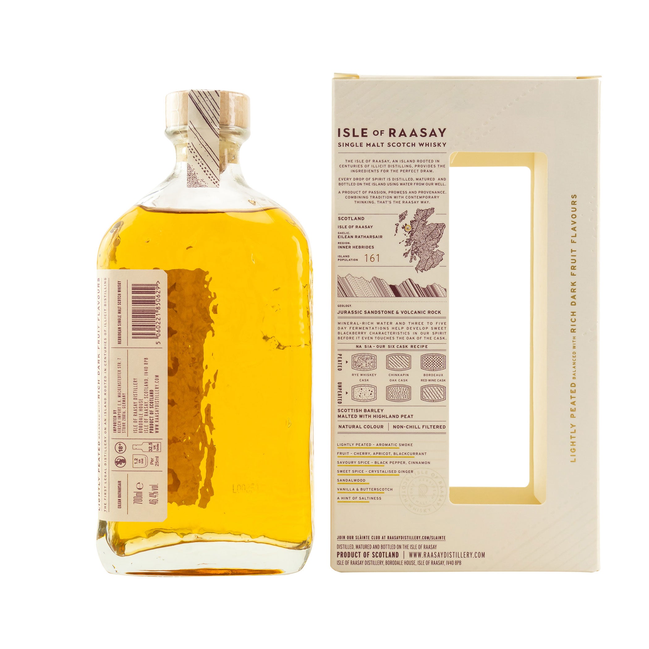 Isle of Raasay Single Malt Whisky - Core Release - Batch 02