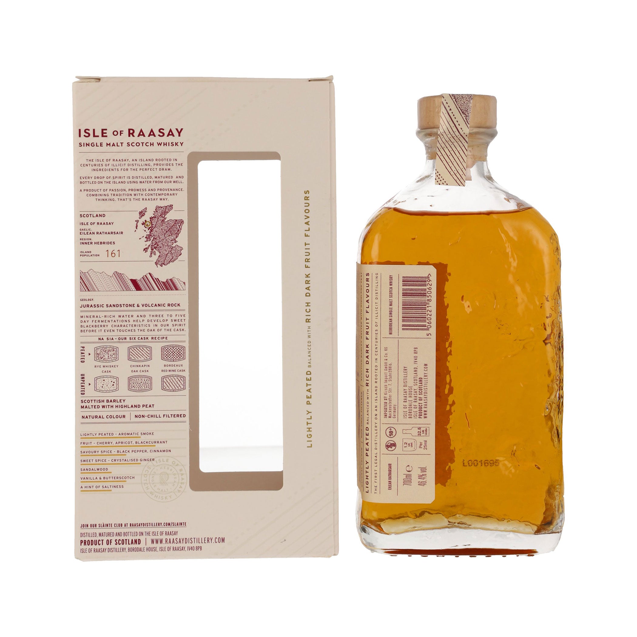 Isle of Raasay Single Malt Whisky - Core Release Batch - R- 02.2