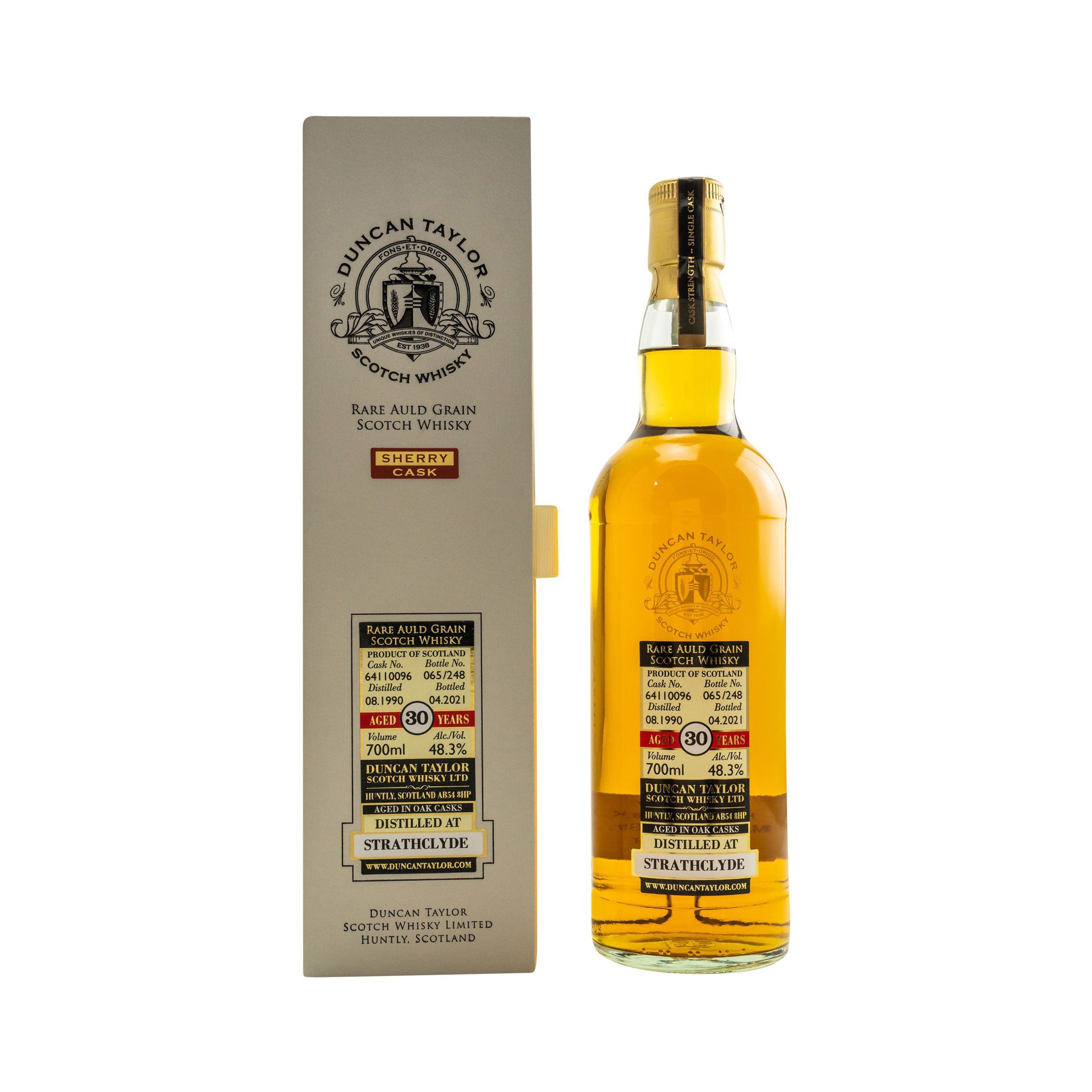 Strathclyde 1990/2021 - 30 Jahre - #64110096 - Rare Auld Grain(Duncan Taylor)