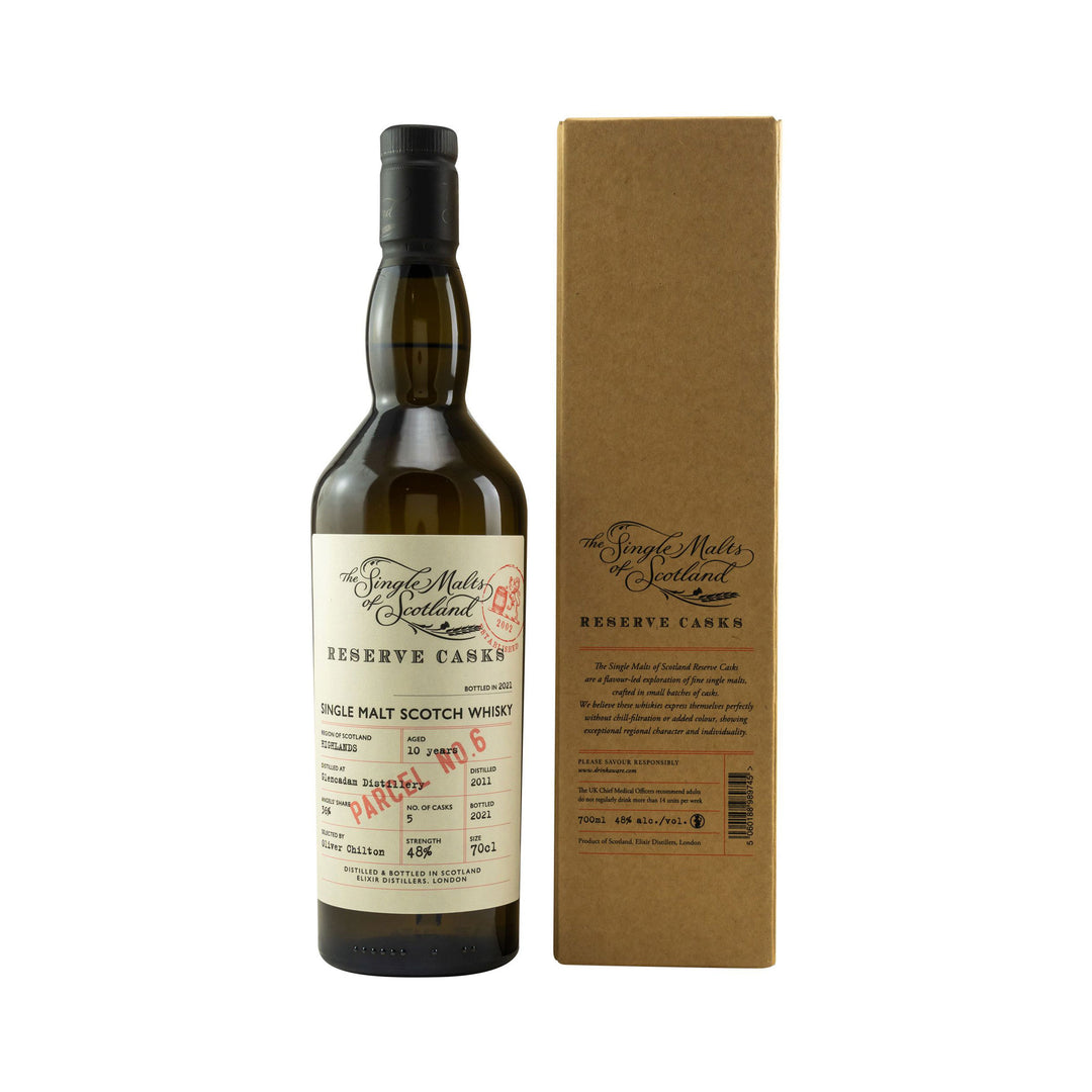 Glencadam 2011/2021 - 10 Years Old - Reserve Cask Parcel 6