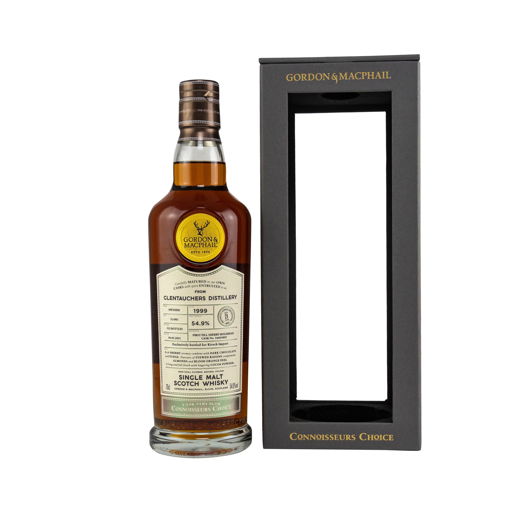 Glentauchers 1999/2021 Gordon & MacPhail Connoisseurs Choice #16603803