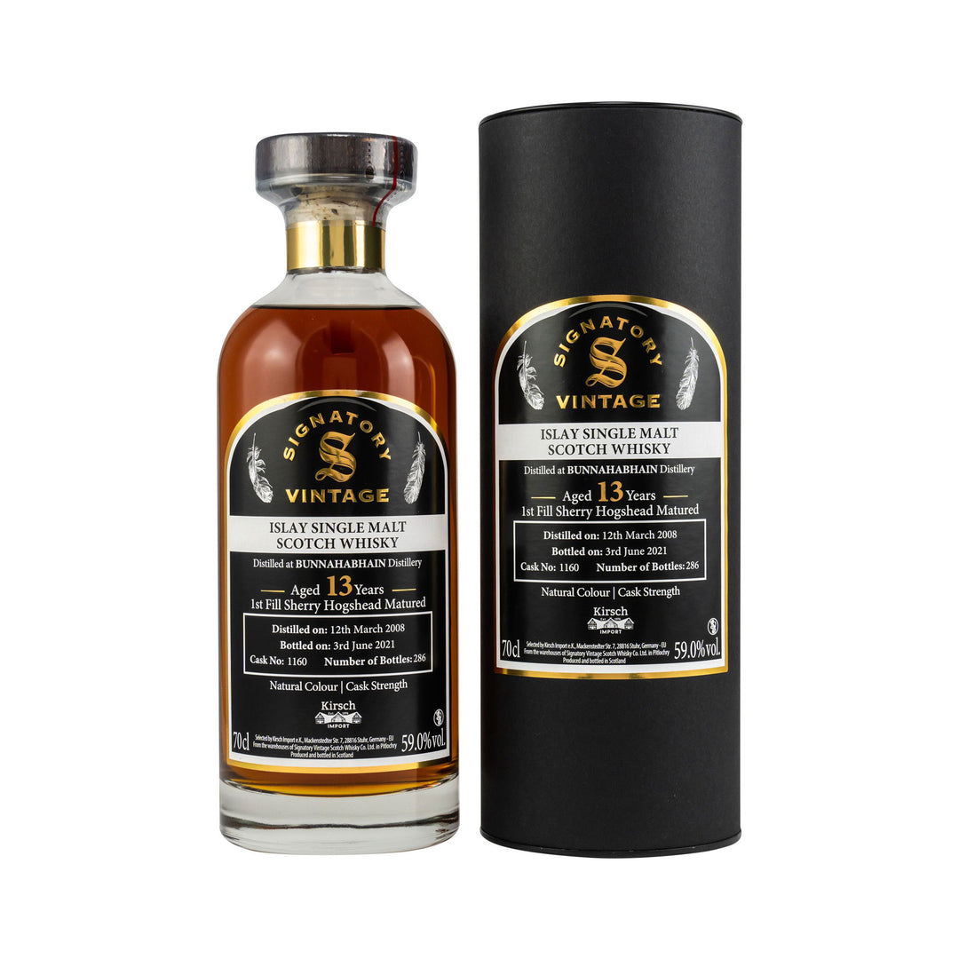 Bunnahabhain 2008/2021 Signatory Ibisco Decanter #1160