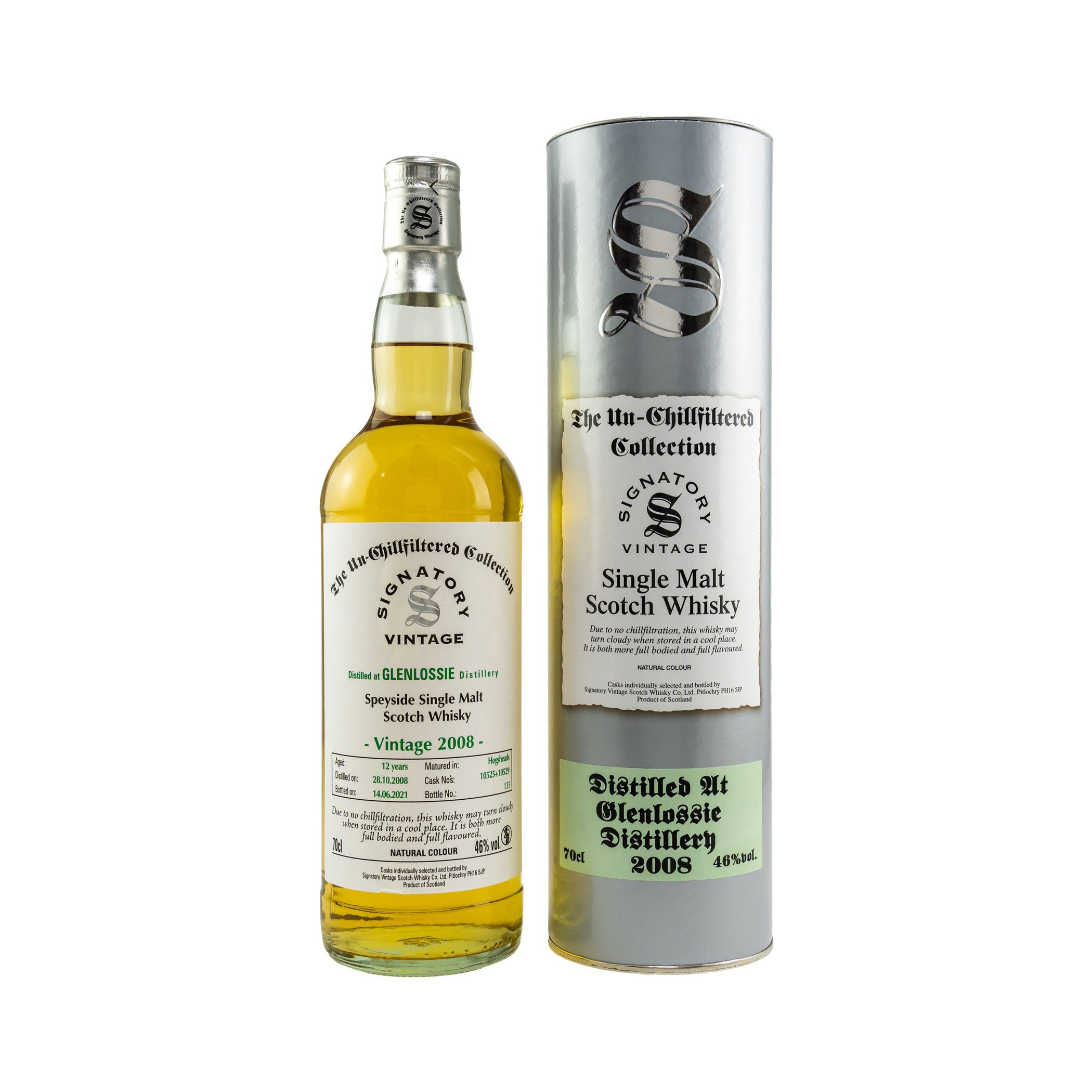 Glenlossie 2008/2021  #10525+10529