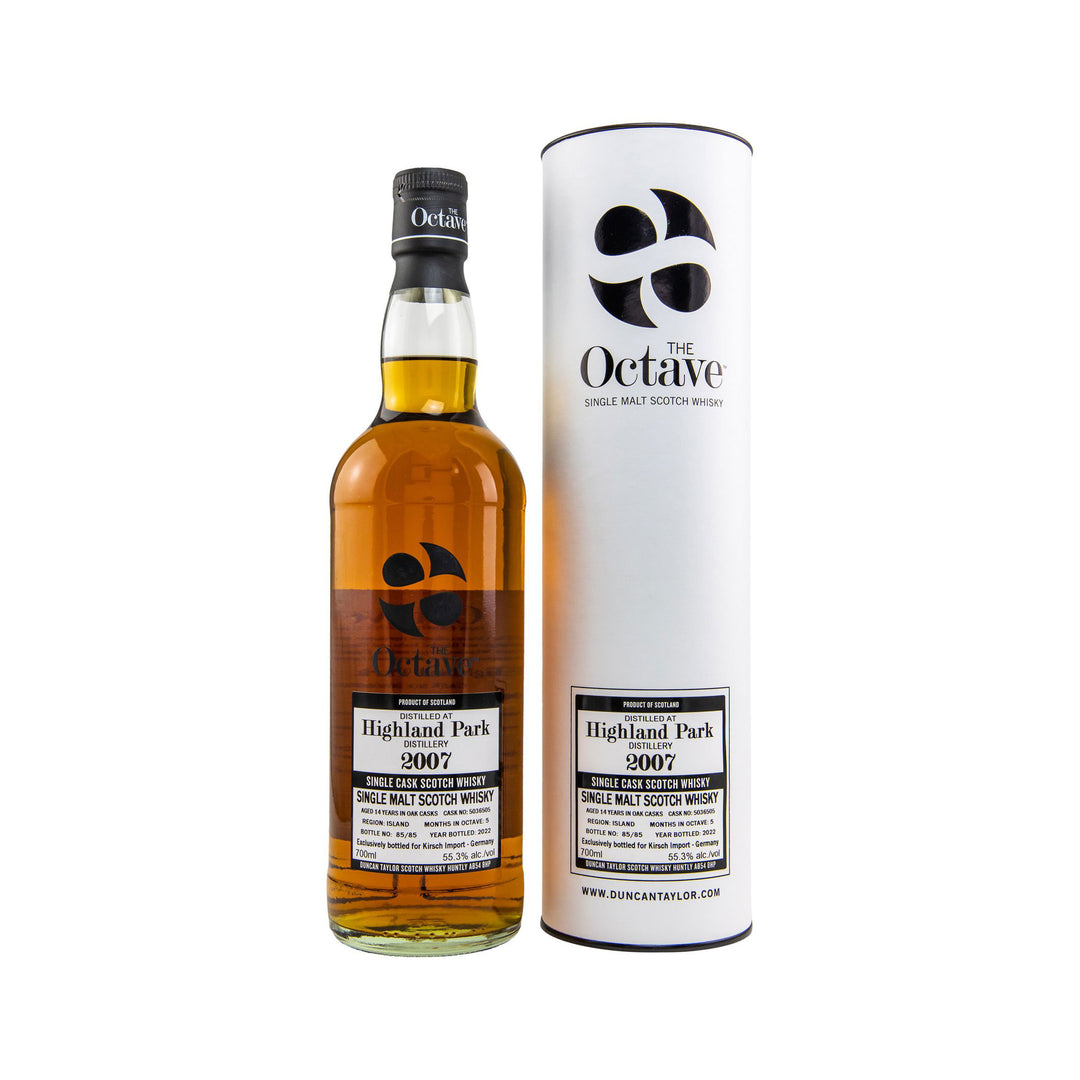 Highland Park 2007/2022 - The Octave - Duncan Taylor Island Single Malt Scotch Whisky - Exclusively bottled for Kirsch Import - Germany