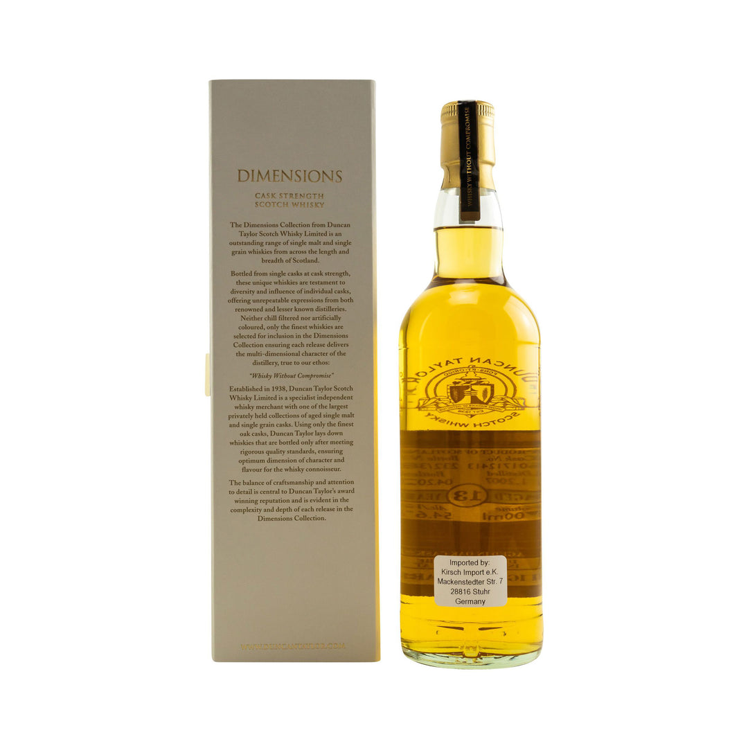 Highland Park 2007/2021 - 13 Years Old - #501712413 - Dimensions (Duncan Taylor)