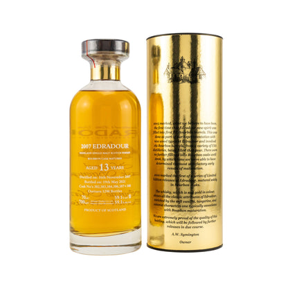 Edradour 2007/2021 - 13 Jahre Bourbon Barrels Ibisco Decanter The Decanter Collection (Signatory)