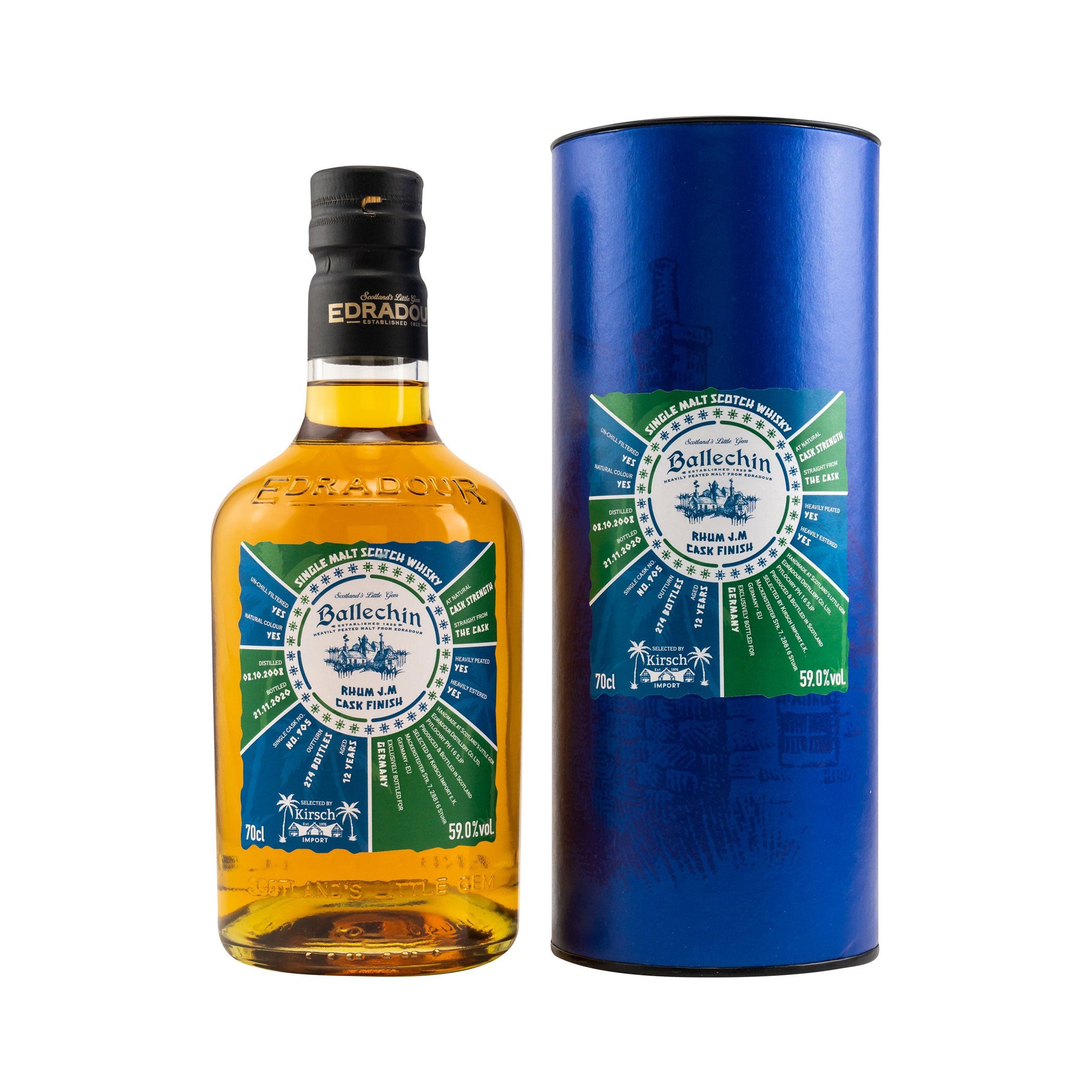Ballechin Rhum J.M Cask Finish