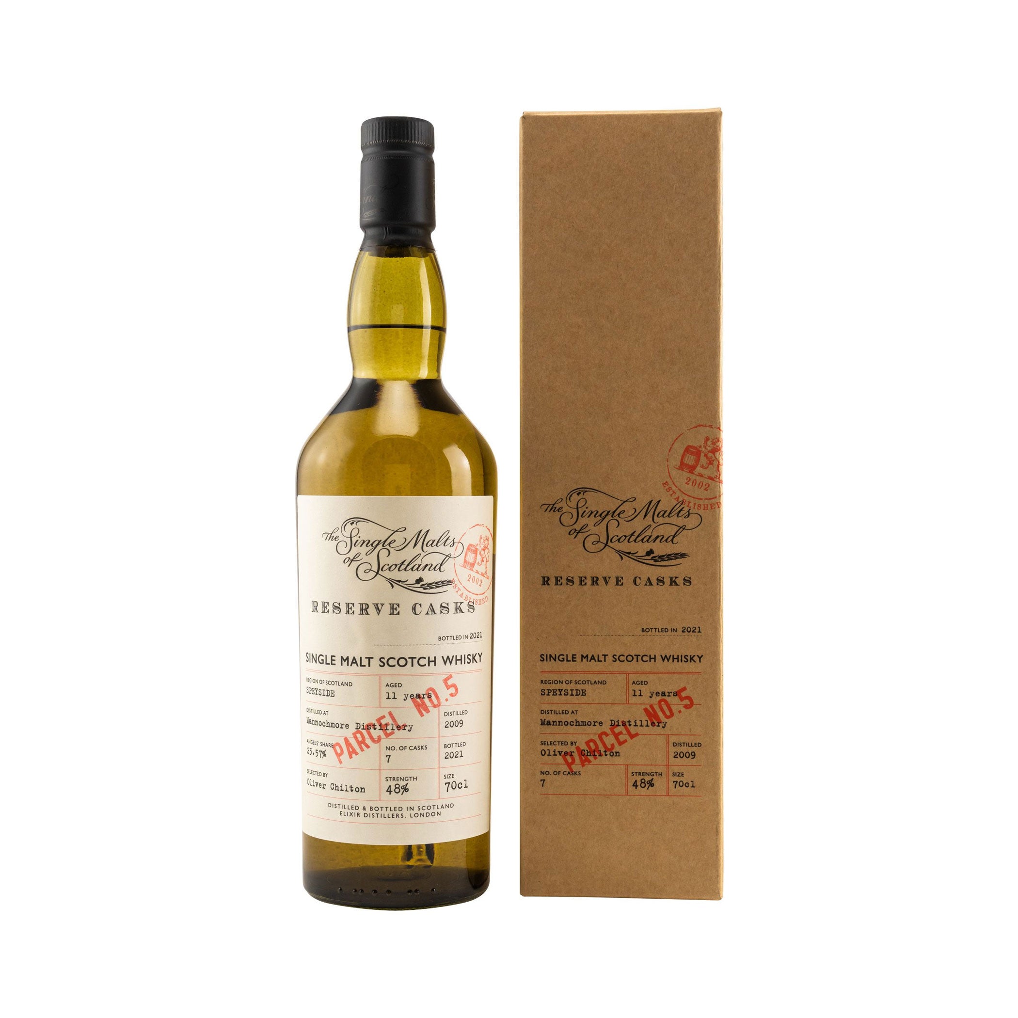 Mannochmore 2009/2021 - 11 Jahre - Reserve Cask Parcel 5
