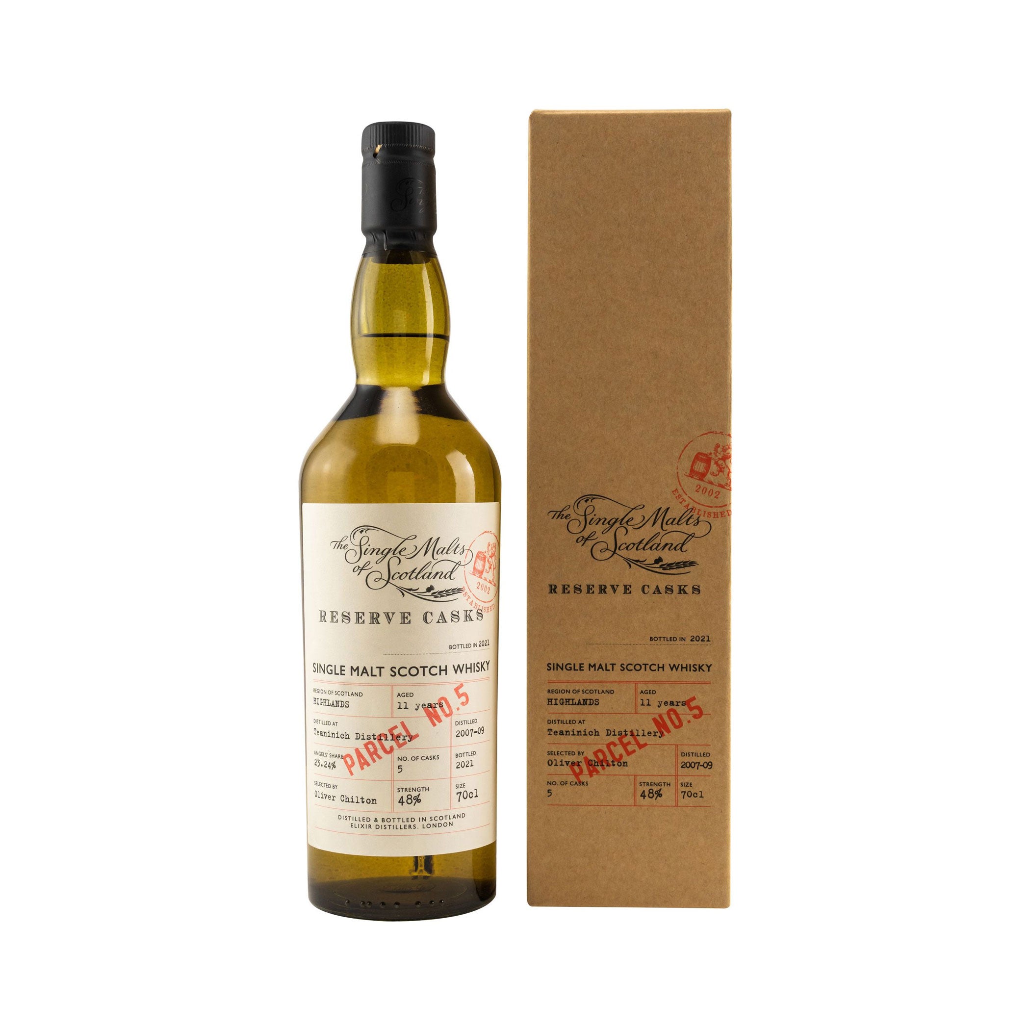 Teaninich 2007-2009/2021 - 11 Jahre,  Reserve Cask Parcel 5