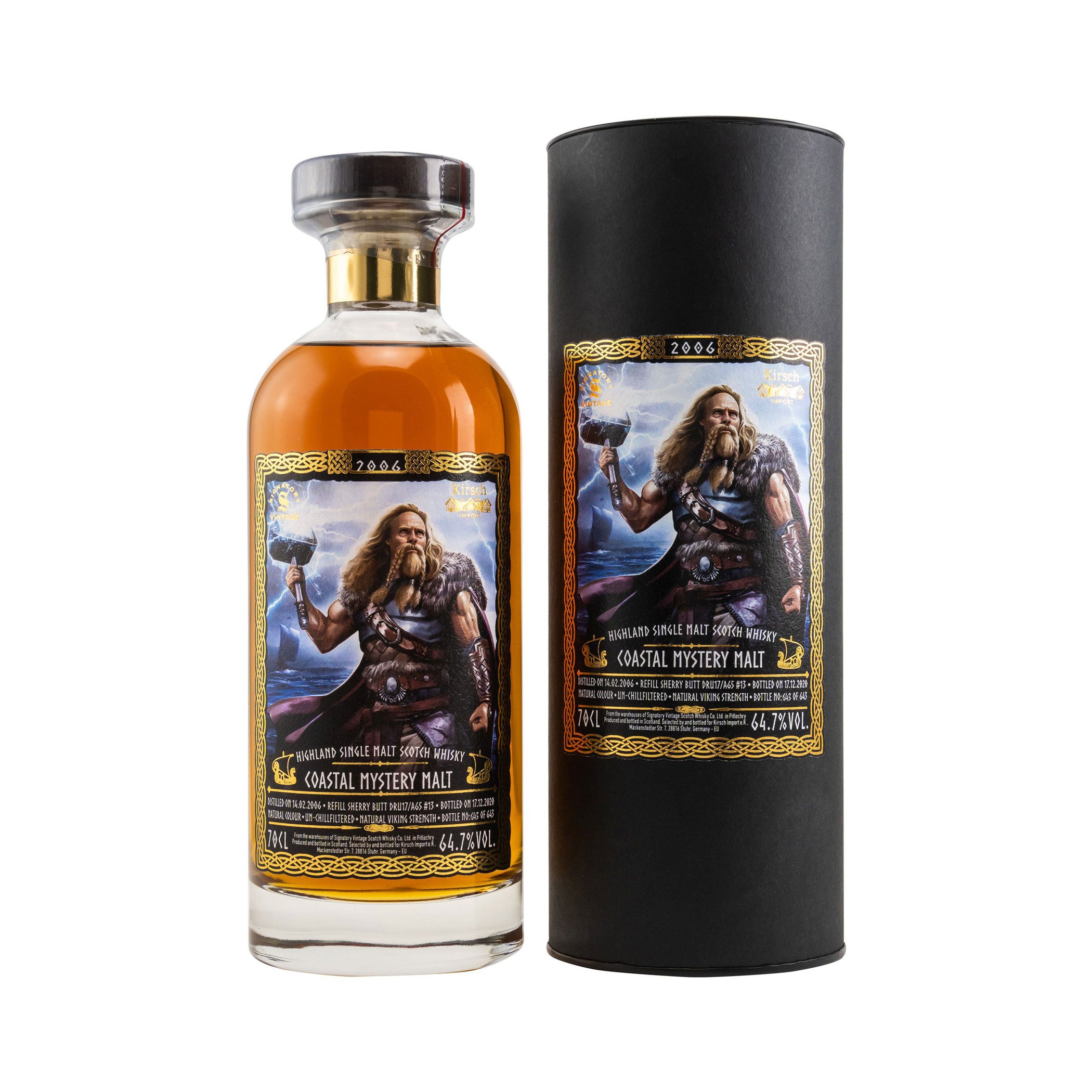 Viking Single Casks Serie (5 Fl.) von Signatory Vintage